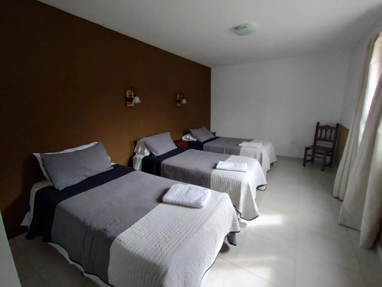 Bed in Hosteria Alma de Patagonia