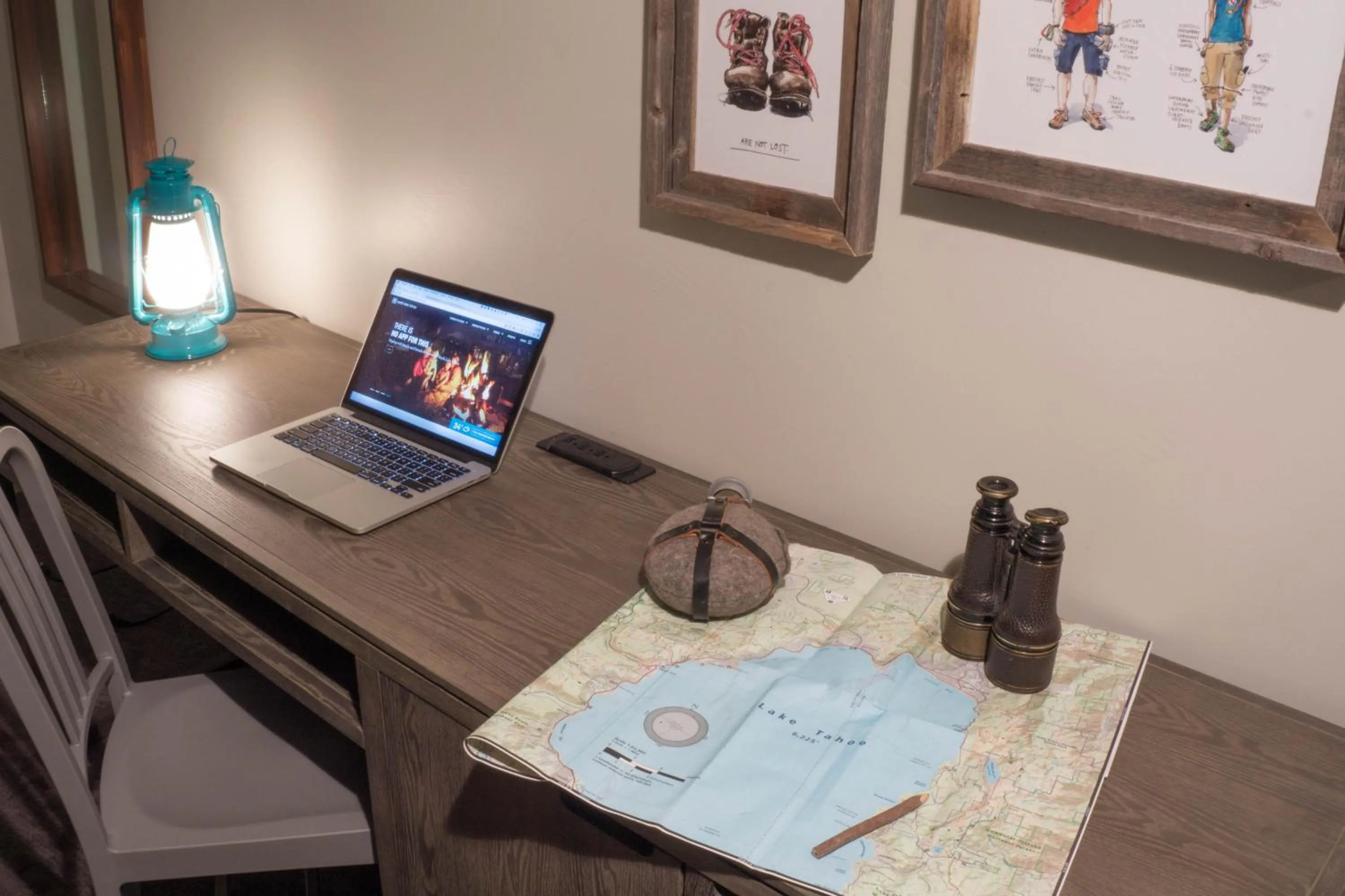 Decorative detail in Basecamp Tahoe City