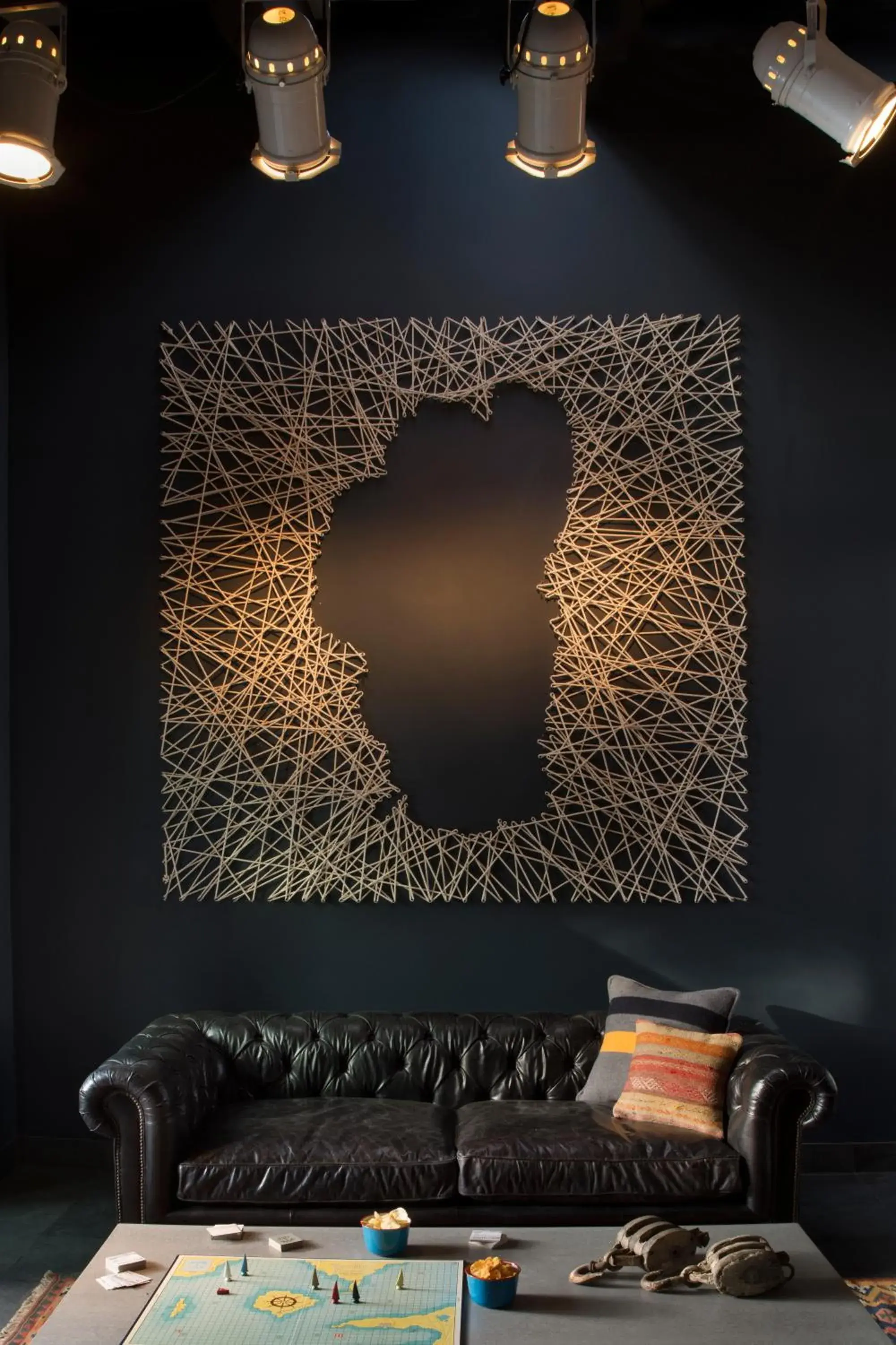 Lobby or reception in Basecamp Tahoe City Lobby or reception in Basecamp Tahoe City