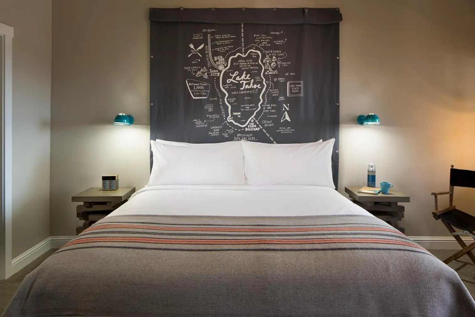 Bed in Basecamp Tahoe City