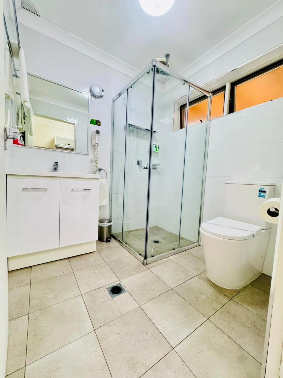 Shower in Ten Dollar Town Motel