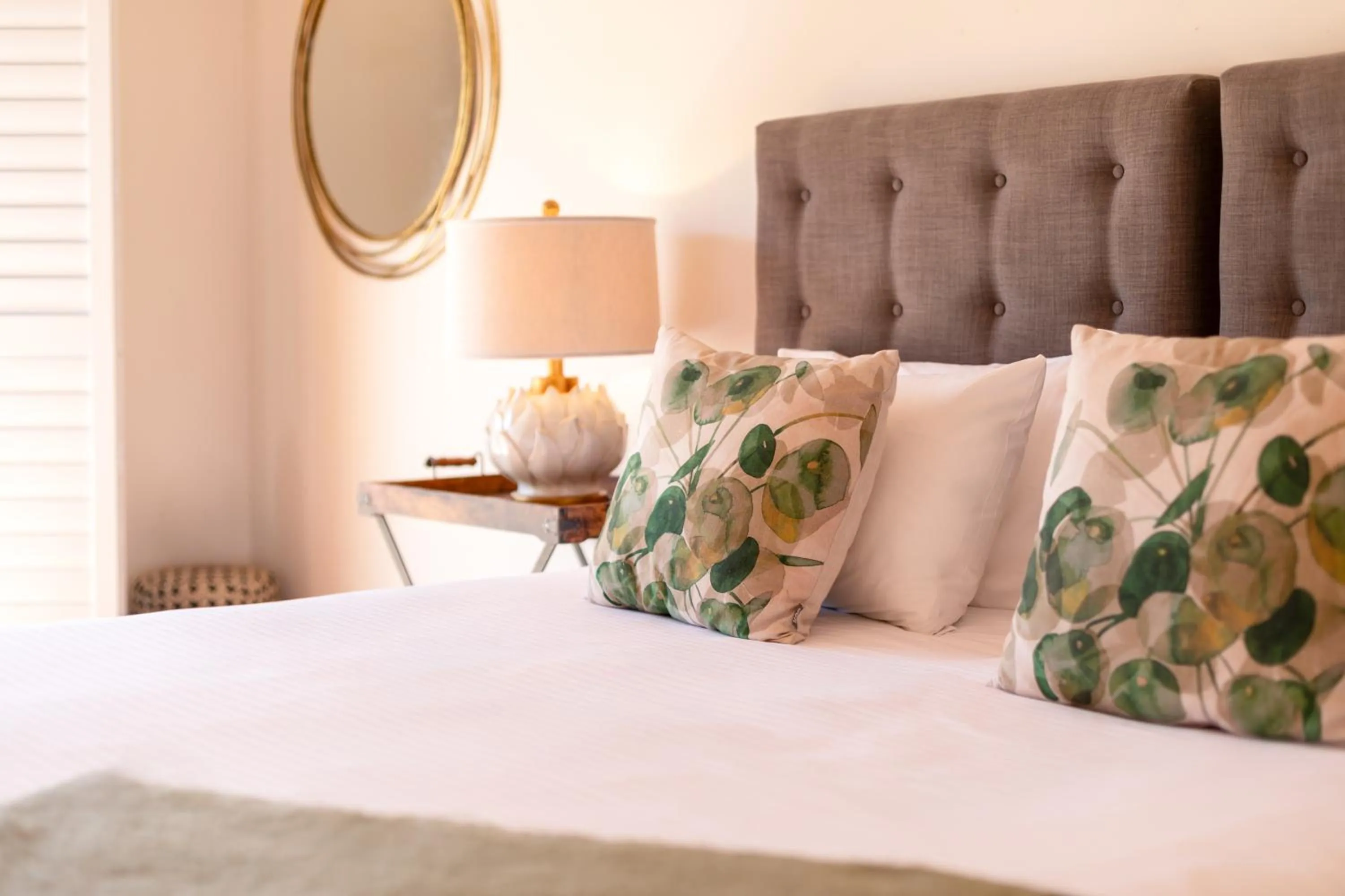 Bed in Brokenback Views Country Estate Hunter Valley