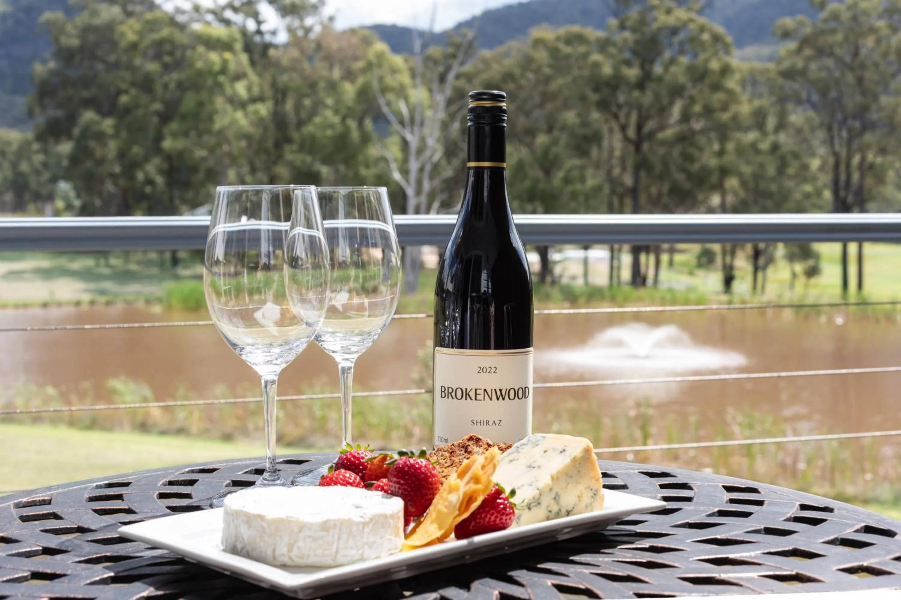 Balcony/Terrace in Brokenback Views Country Estate Hunter Valley
