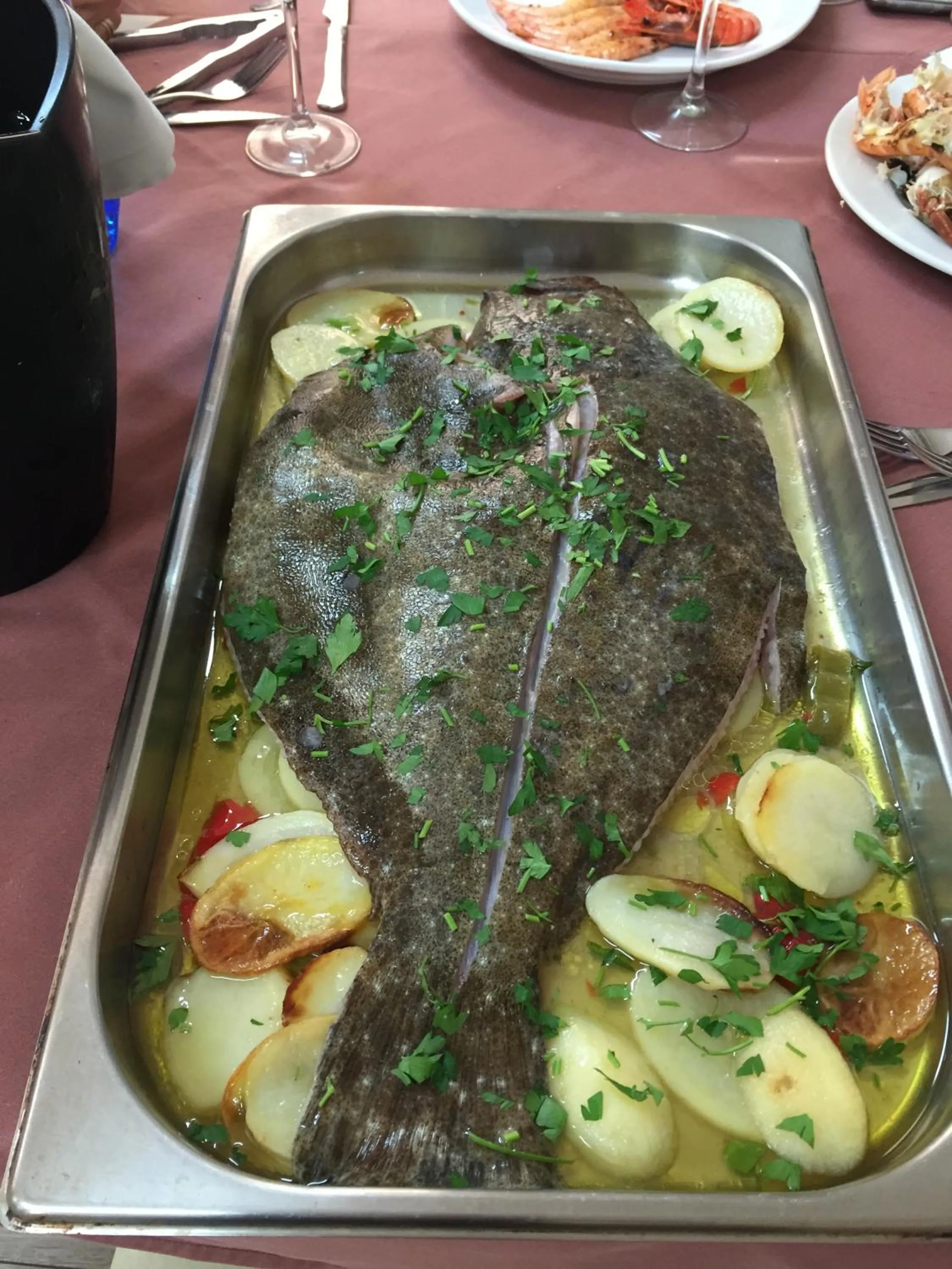 Food in Pension Oasis