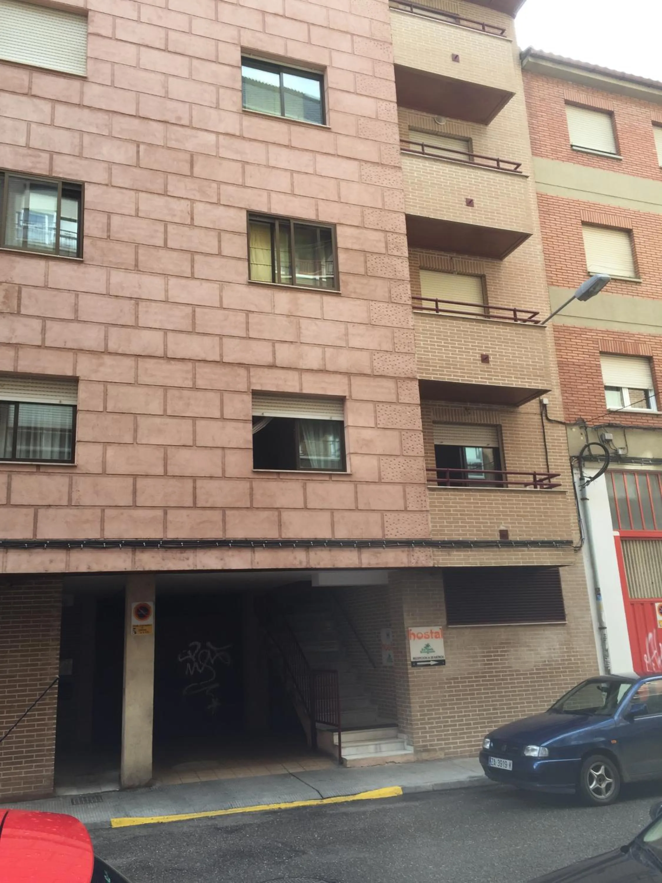 Facade/entrance in Pension Oasis