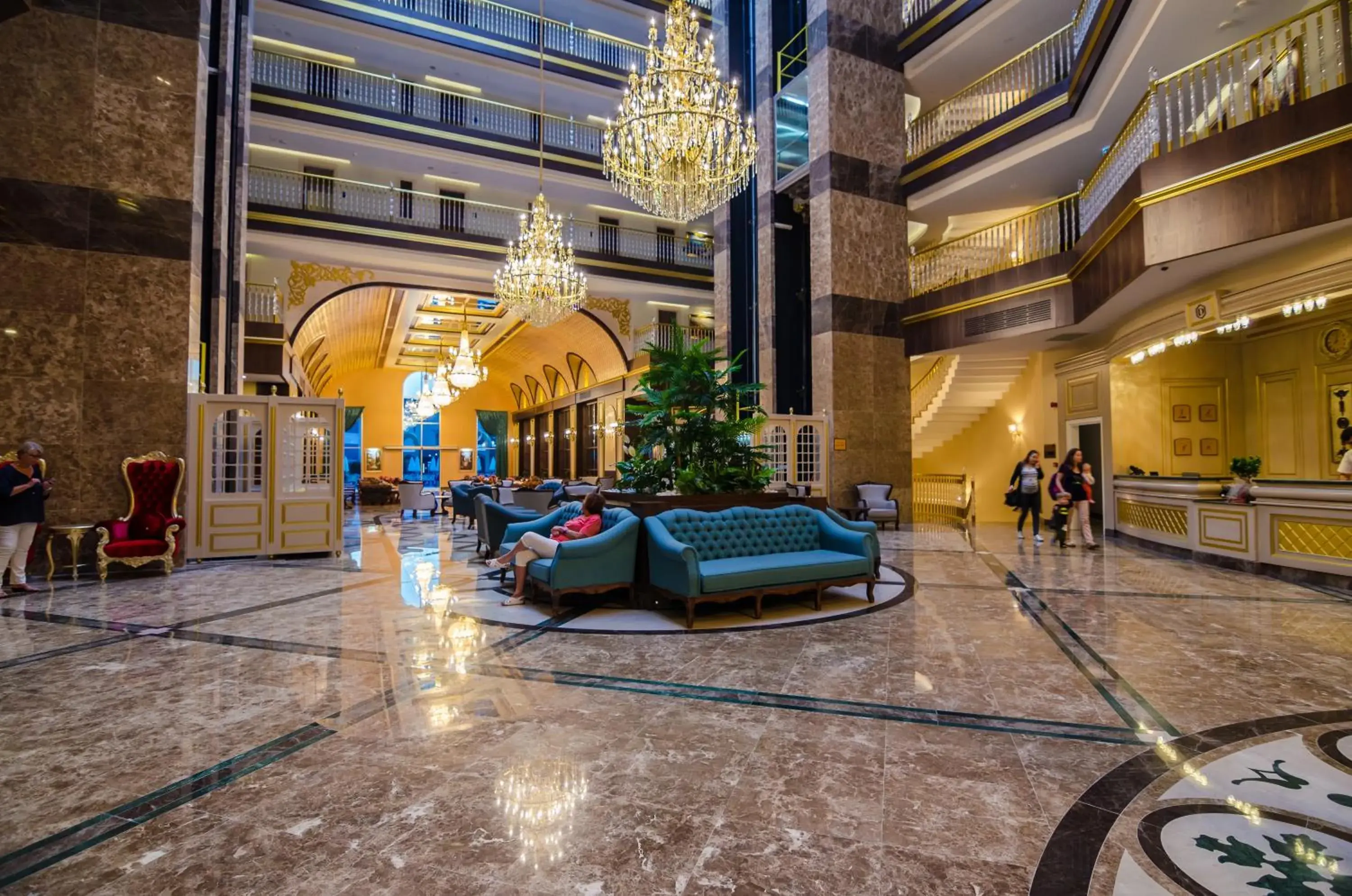 Lobby or reception in The Lumos Deluxe Resort Hotel & Spa Lobby or reception in The Lumos Deluxe Resort Hotel & Spa