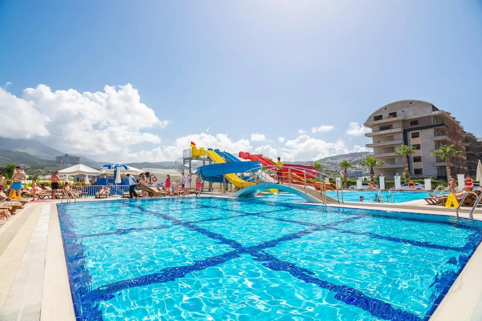 Swimming pool in The Lumos Deluxe Resort Hotel & Spa Swimming pool in The Lumos Deluxe Resort Hotel & Spa