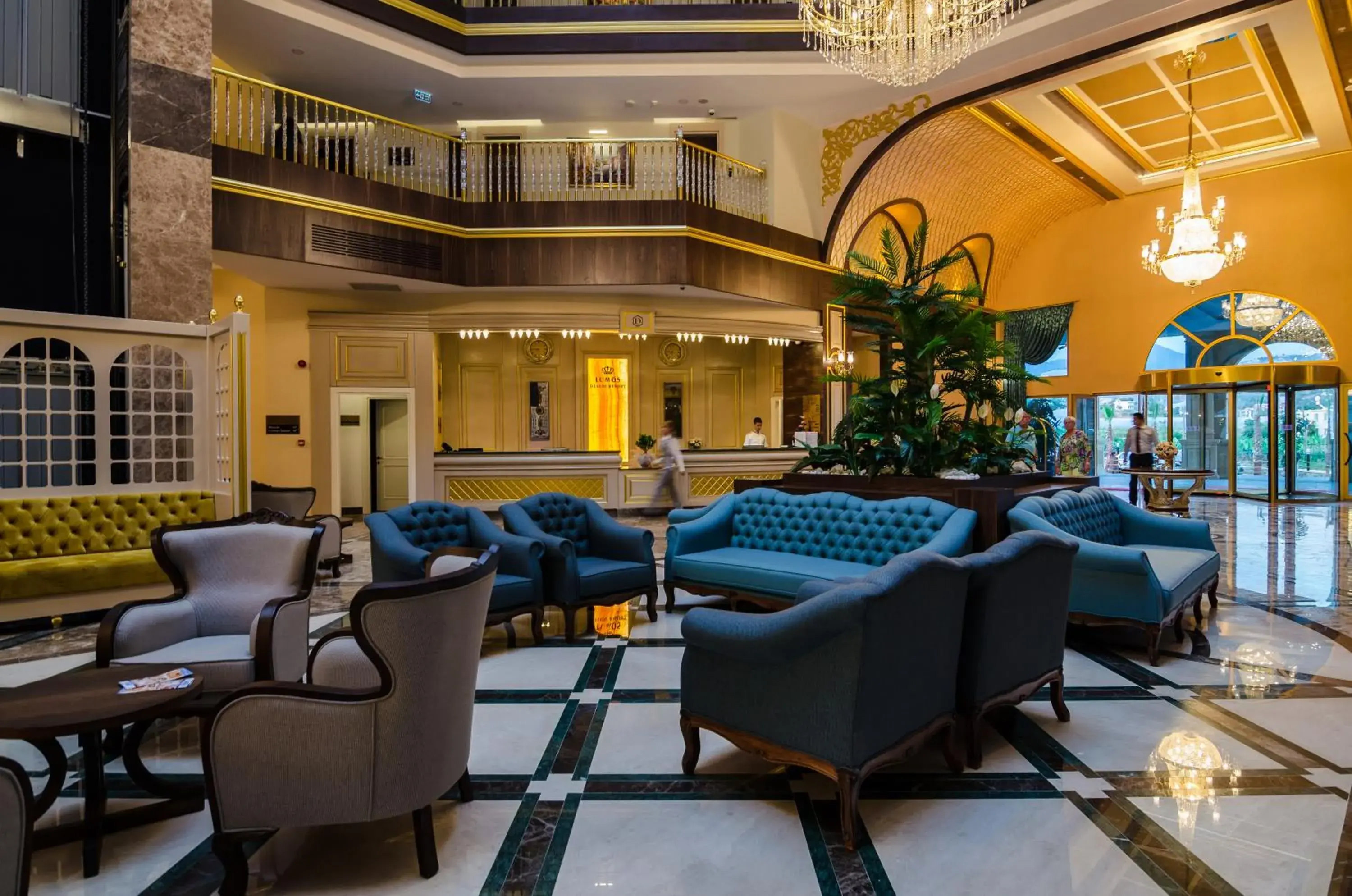 Lobby or reception in The Lumos Deluxe Resort Hotel & Spa Lobby or reception in The Lumos Deluxe Resort Hotel & Spa