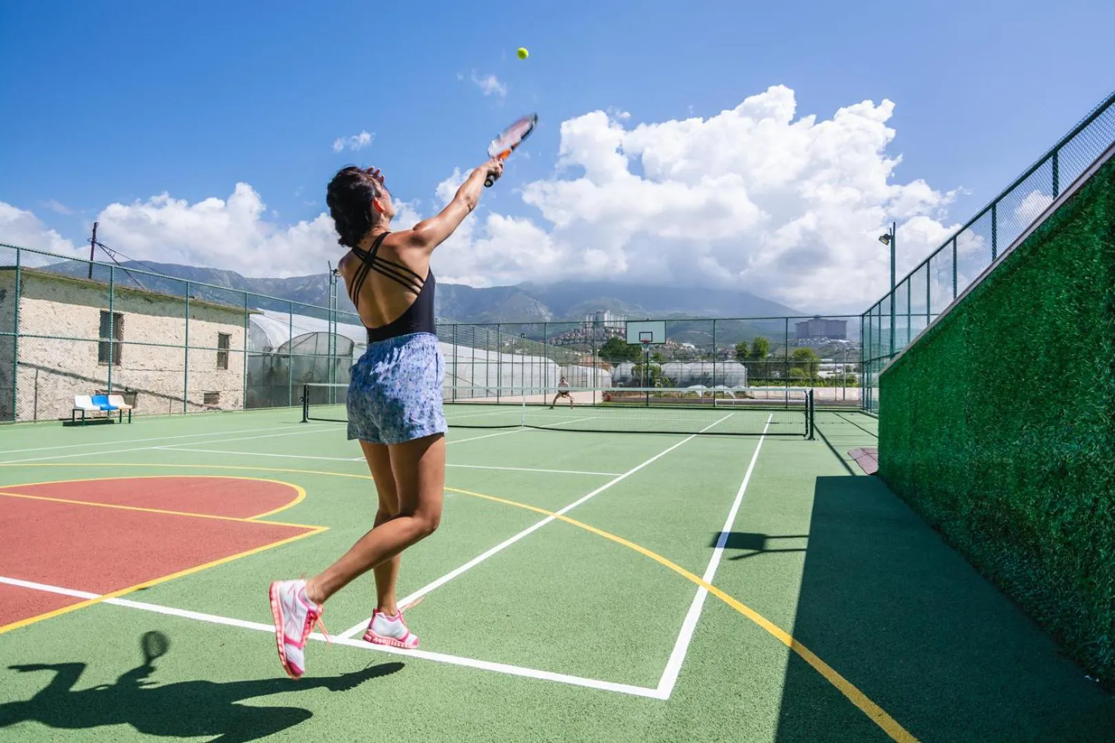 Tennis court in The Lumos Deluxe Resort Hotel & Spa