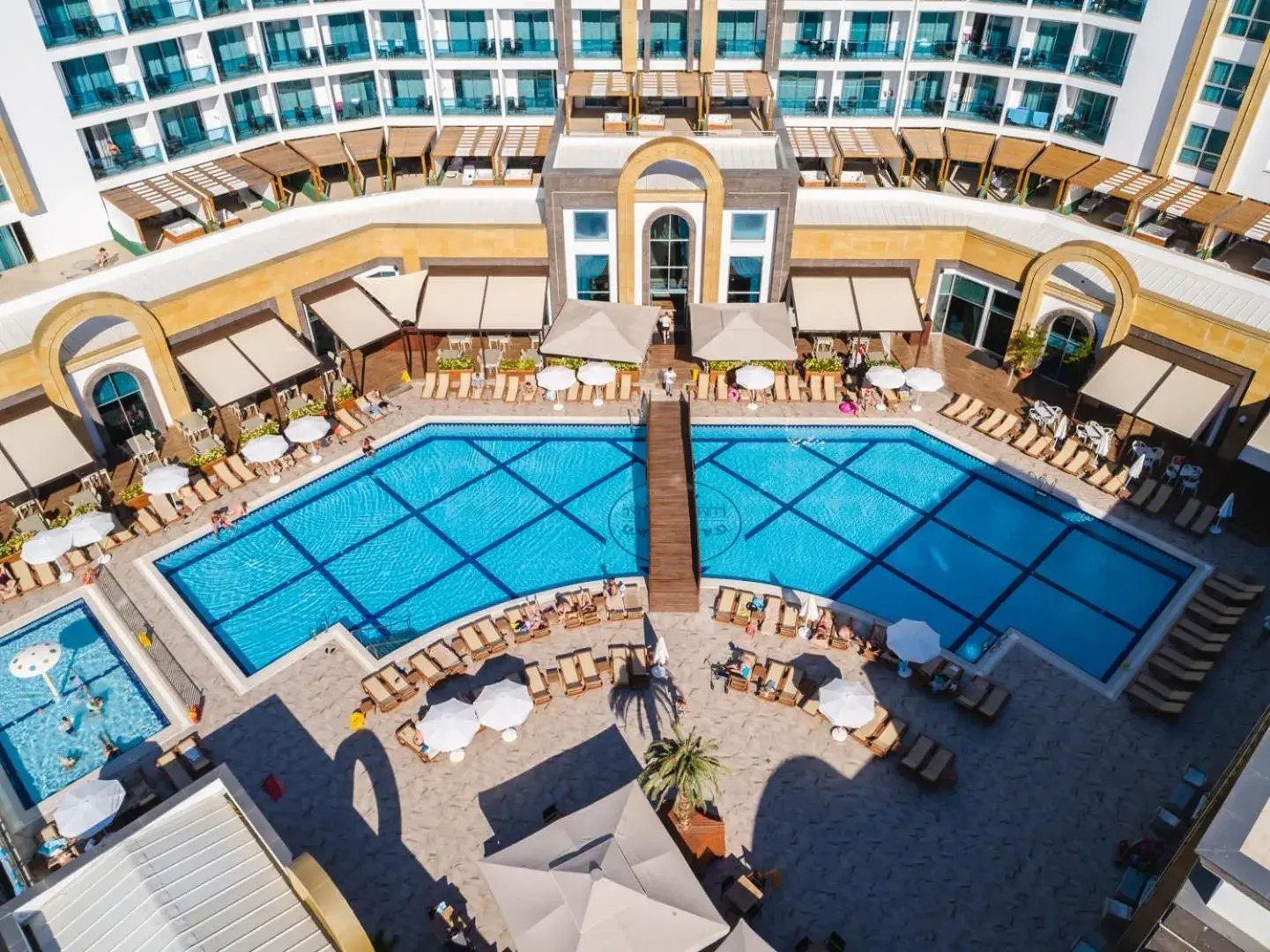 Bird's eye view in The Lumos Deluxe Resort Hotel & Spa Bird's eye view in The Lumos Deluxe Resort Hotel & Spa