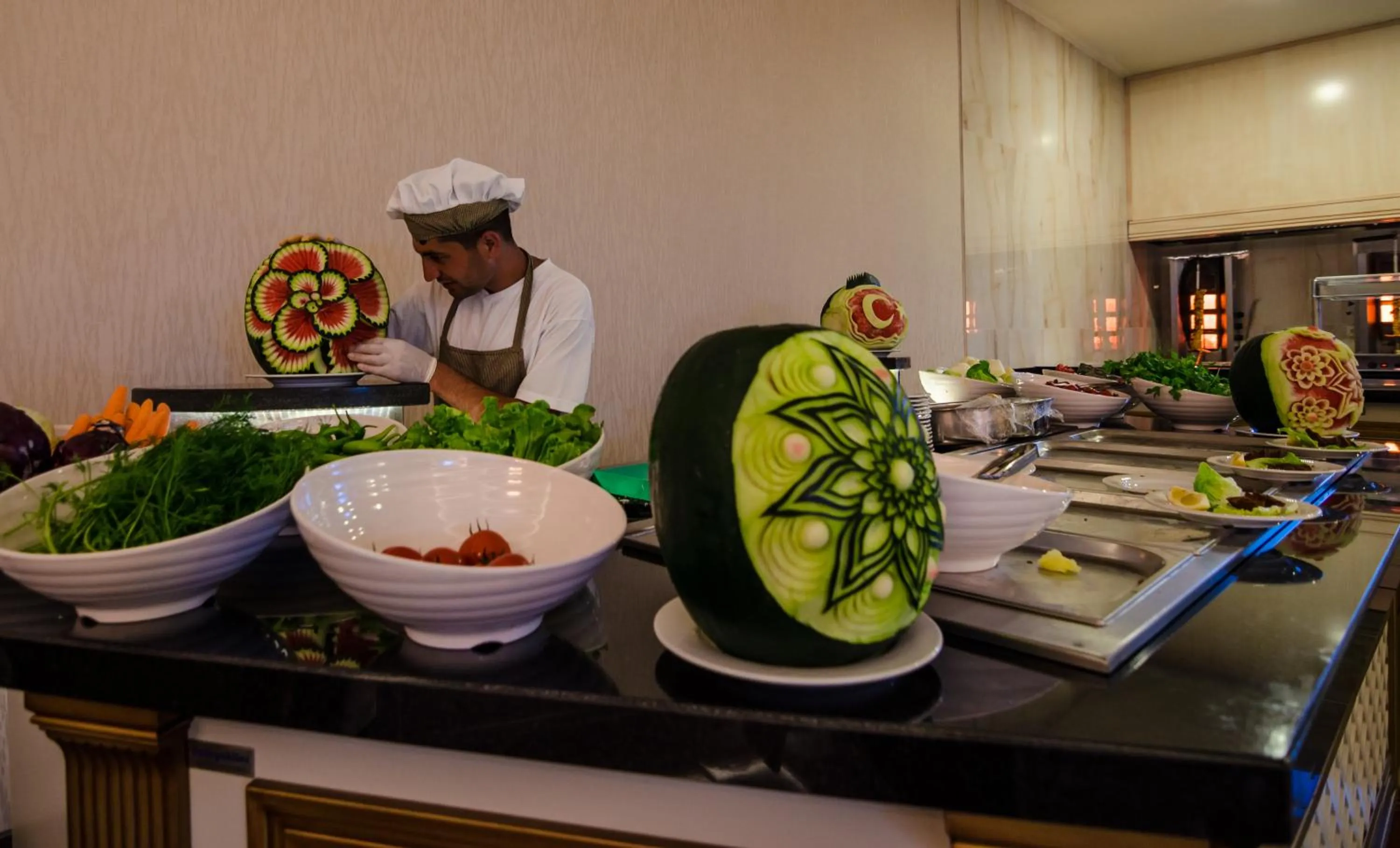 Food in The Lumos Deluxe Resort Hotel & Spa