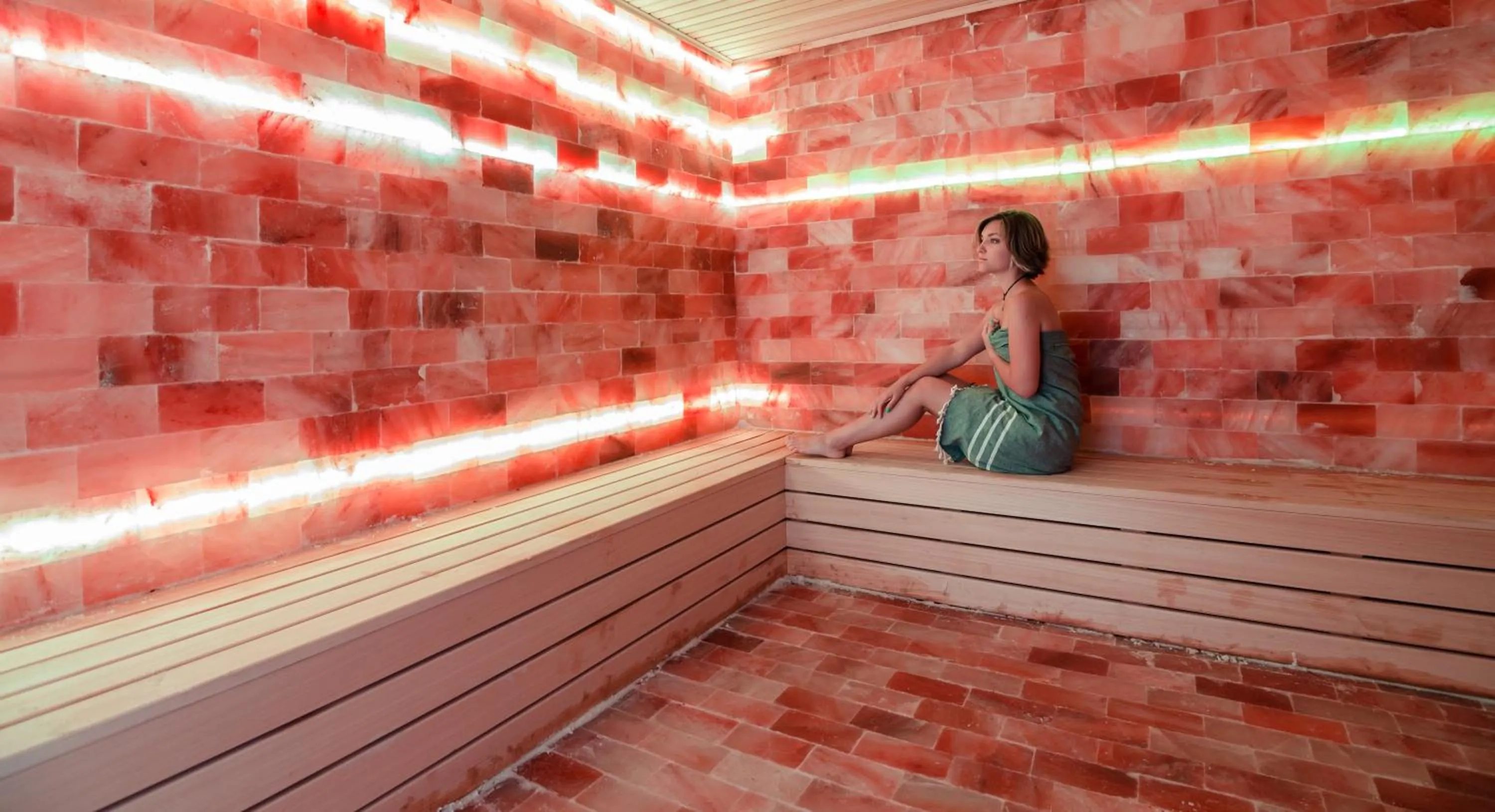 Sauna in The Lumos Deluxe Resort Hotel & Spa