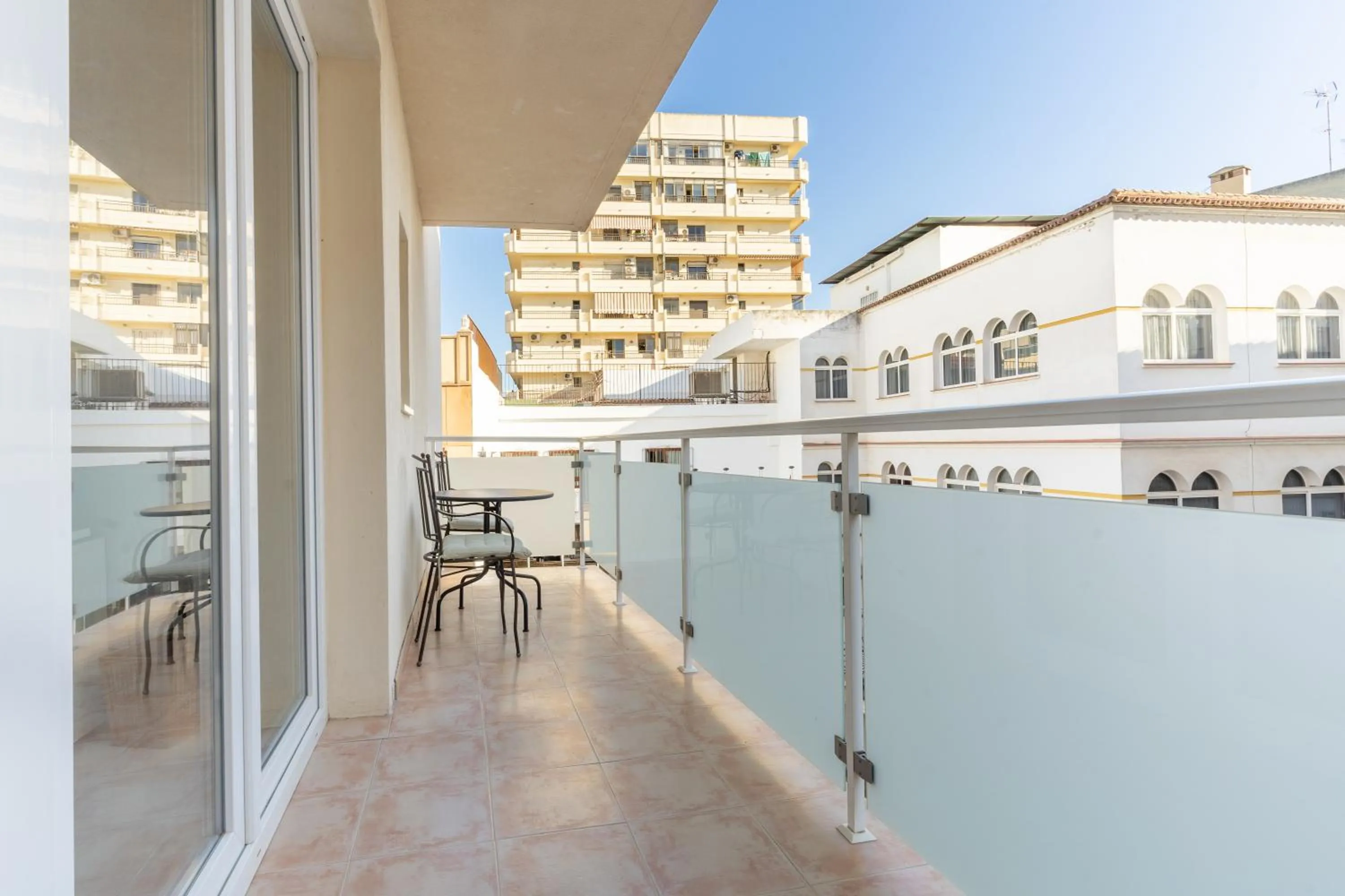 Balcony/Terrace in Apartamentos Castillo by Sur Suites