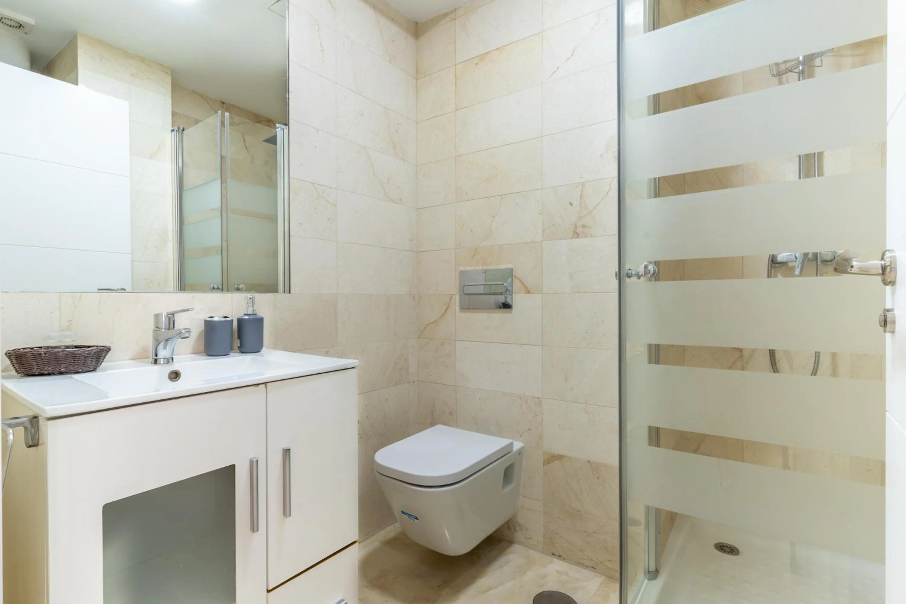 Shower in Apartamentos Castillo by Sur Suites