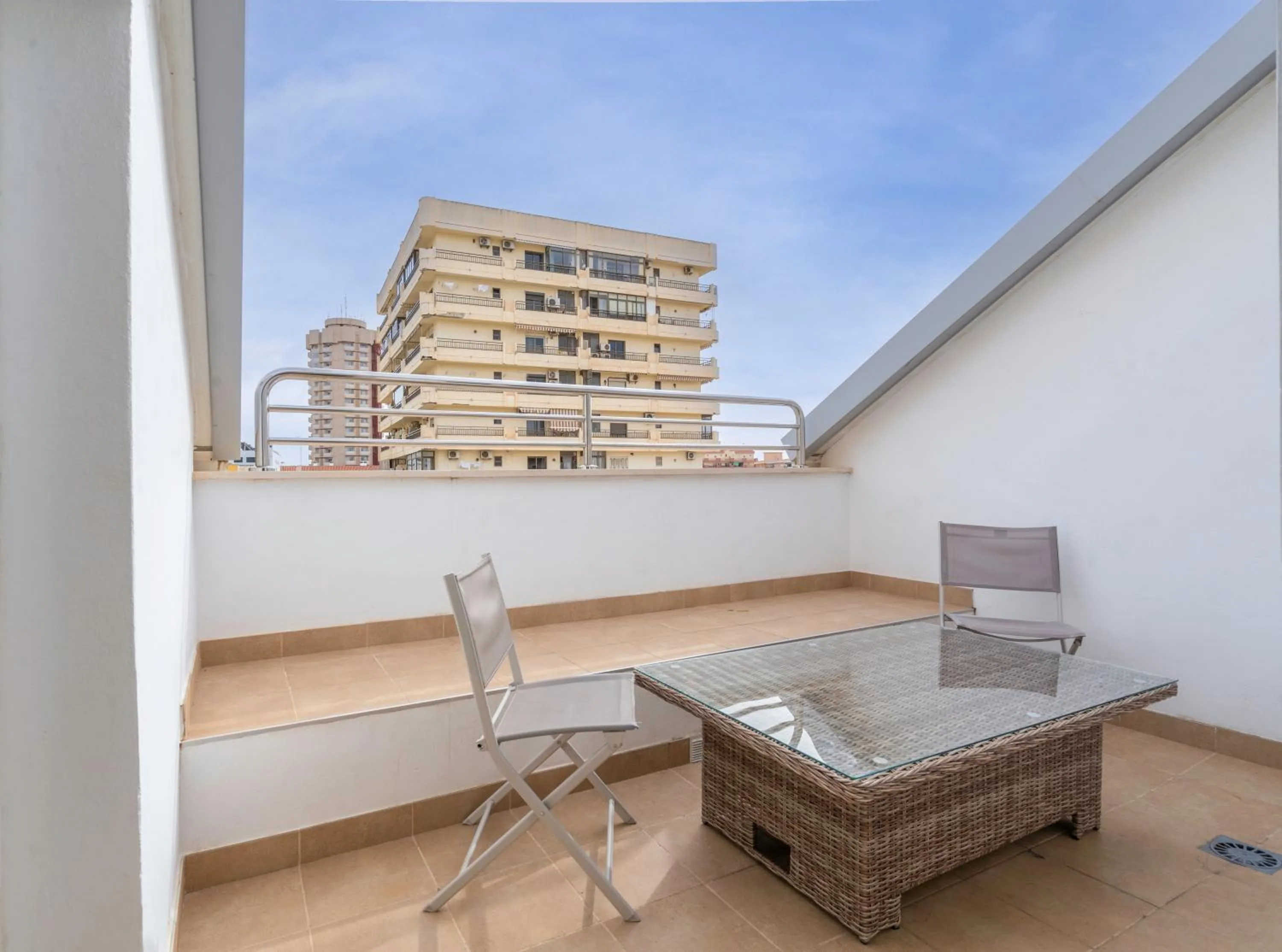 Balcony/Terrace in Apartamentos Castillo by Sur Suites