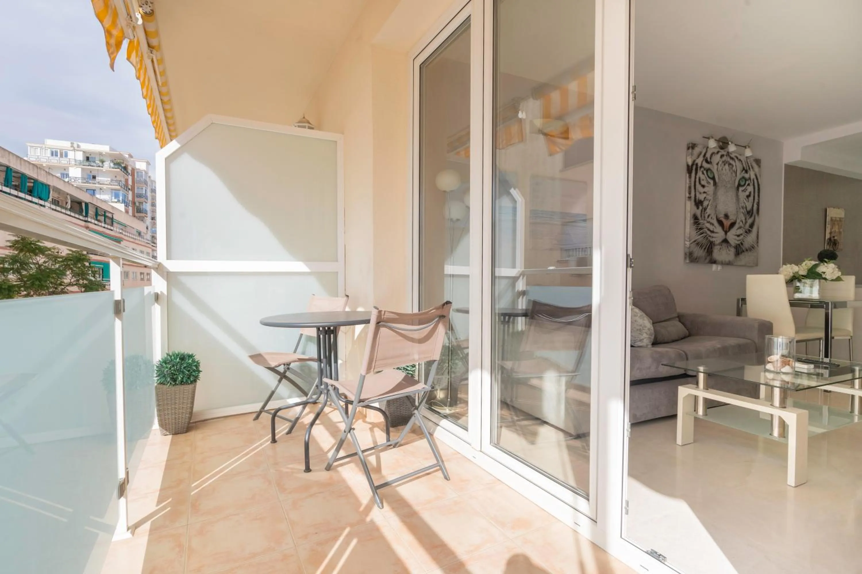 Balcony/Terrace in Apartamentos Castillo by Sur Suites