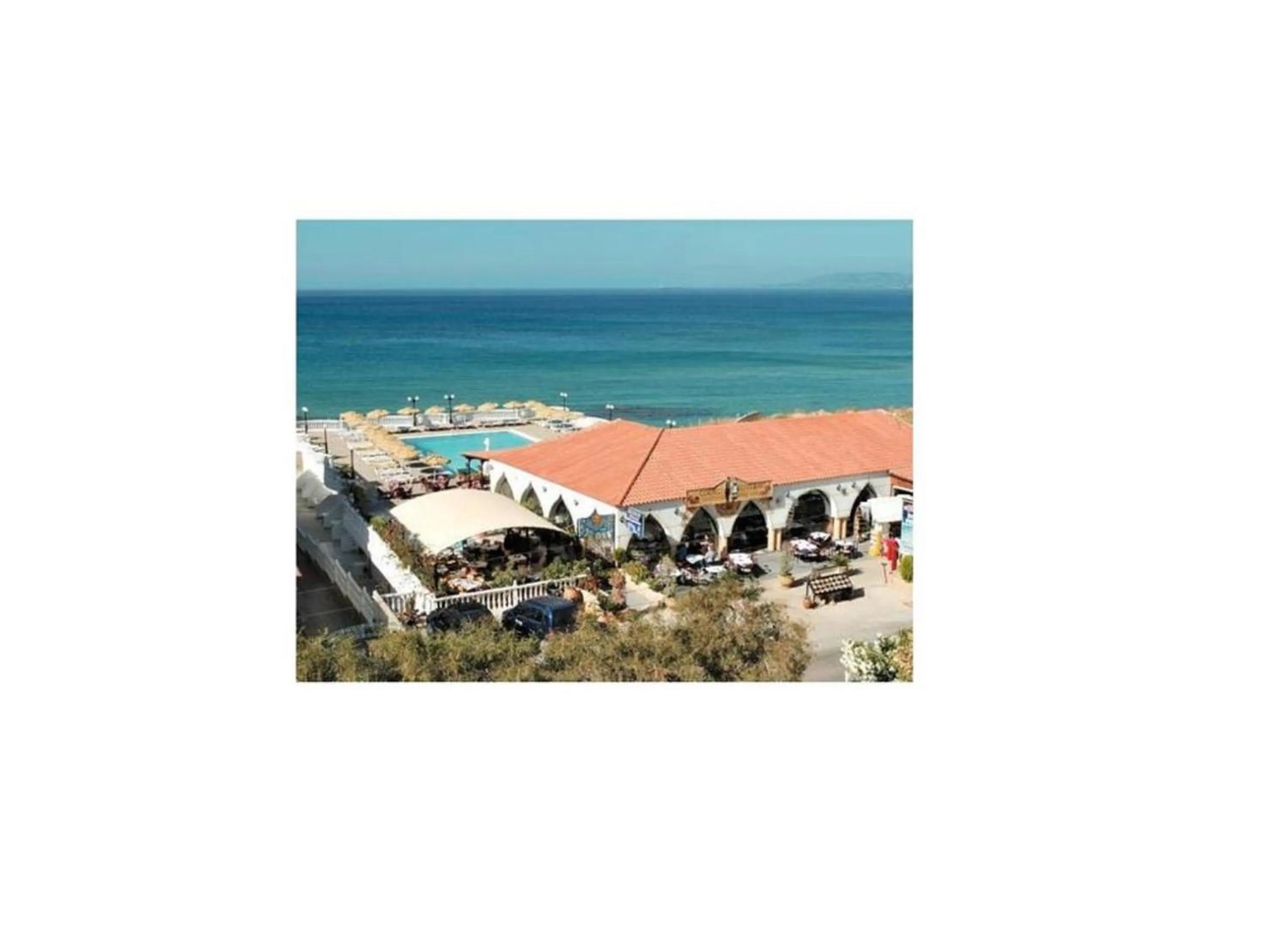 Bird's eye view in Coralli Apartments