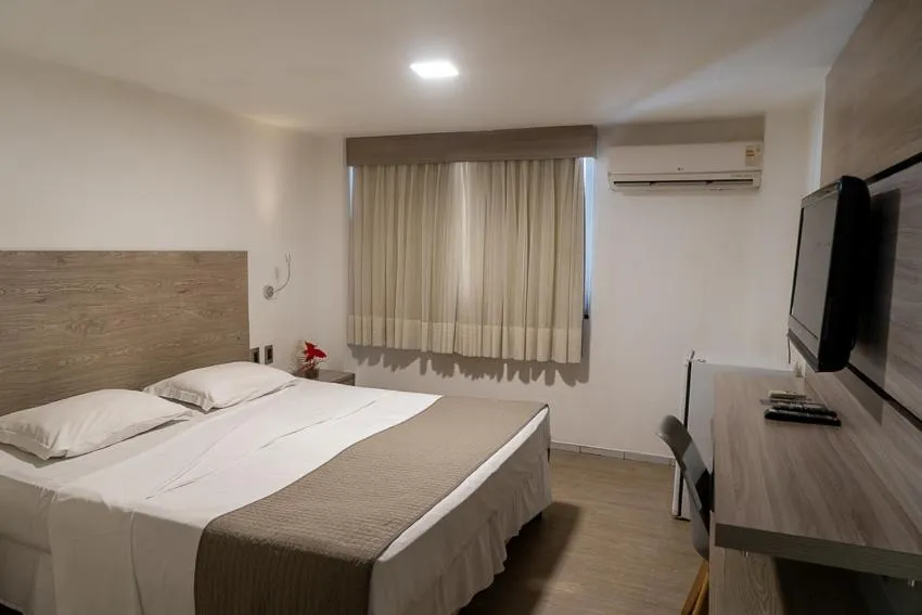 Bed in Hotel Praia Mar