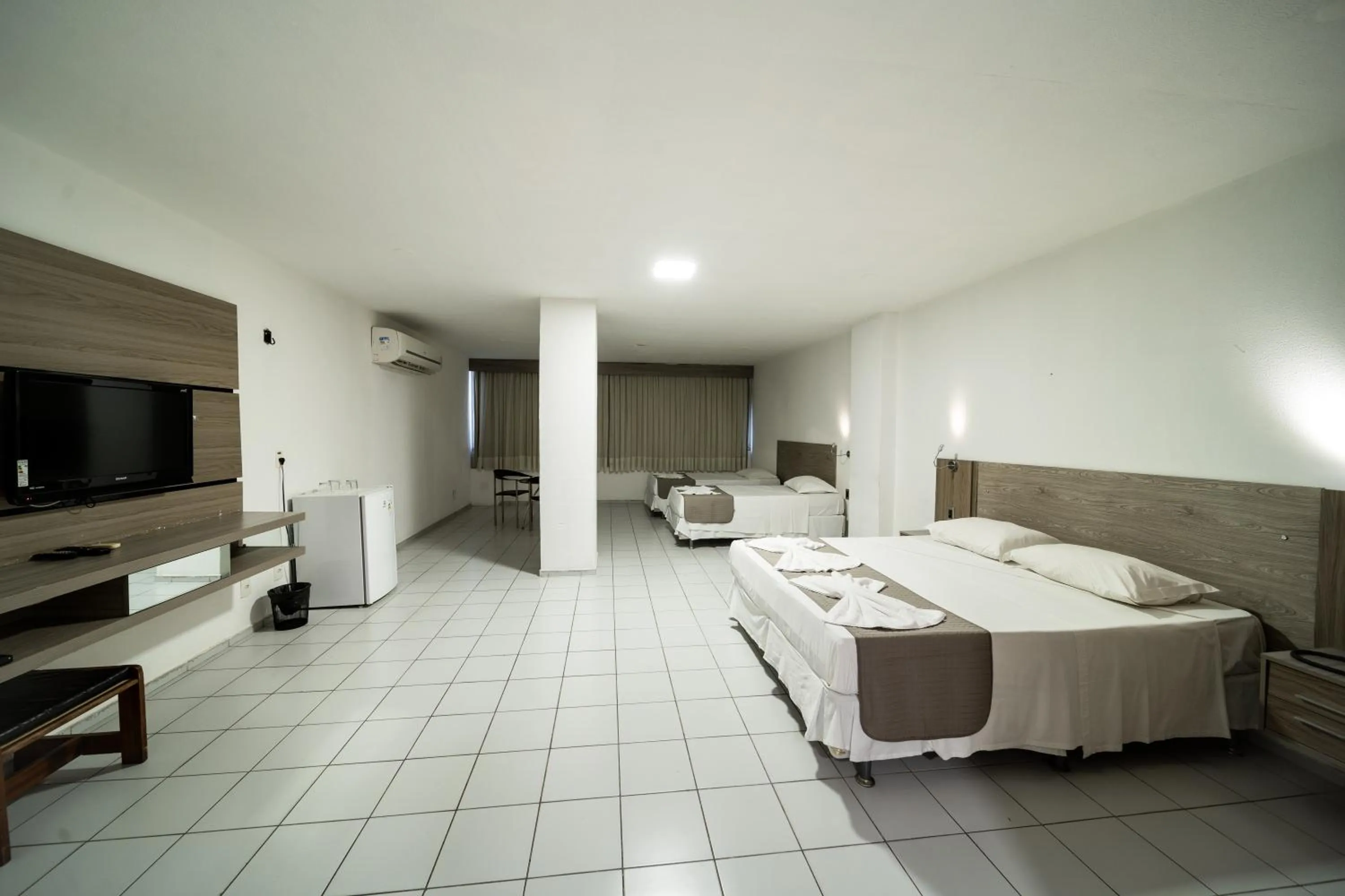 Bed in Hotel Praia Mar