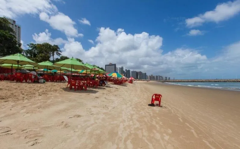 Beach in Hotel Praia Mar