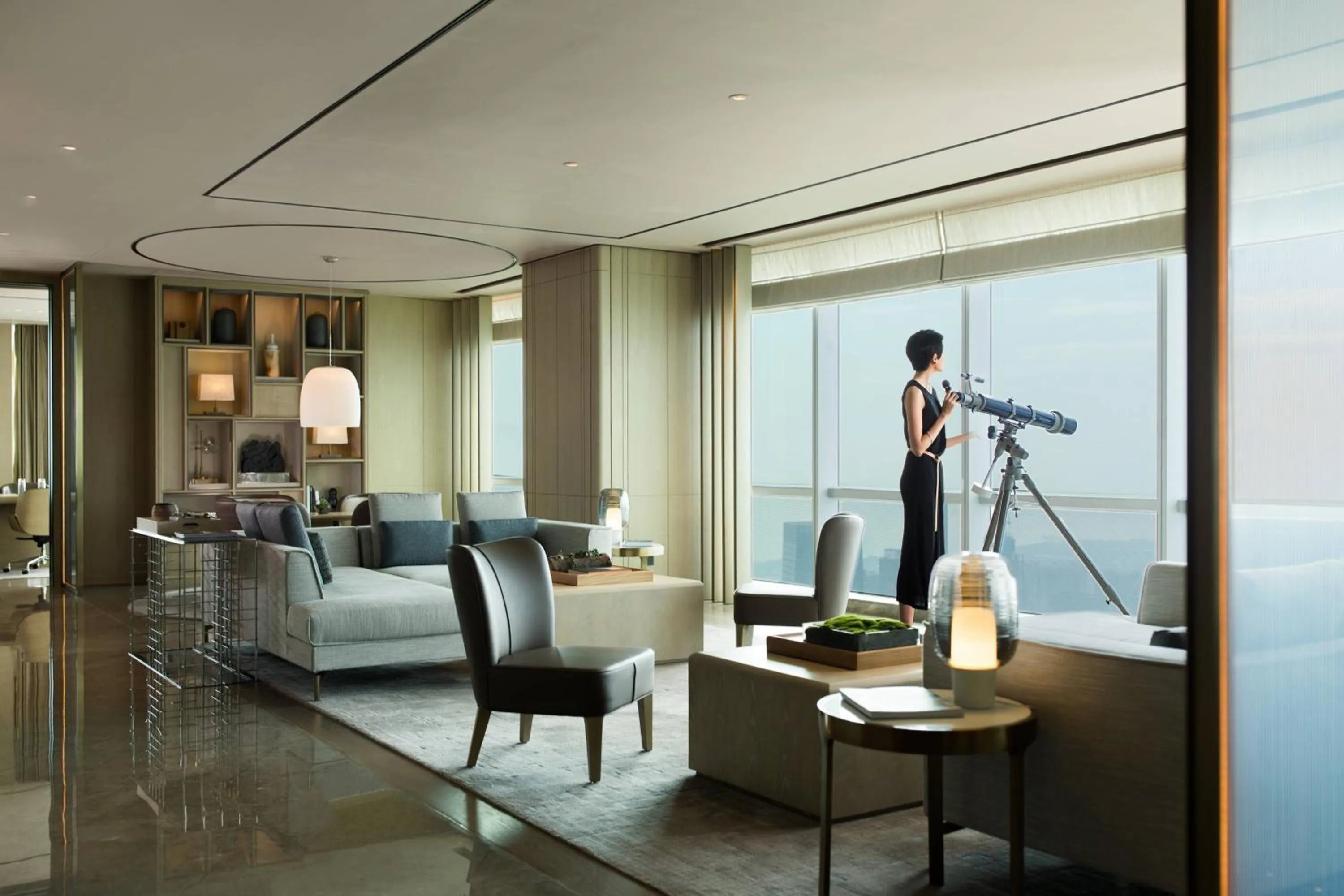 Lounge or bar in Shenzhen Marriott Hotel Nanshan