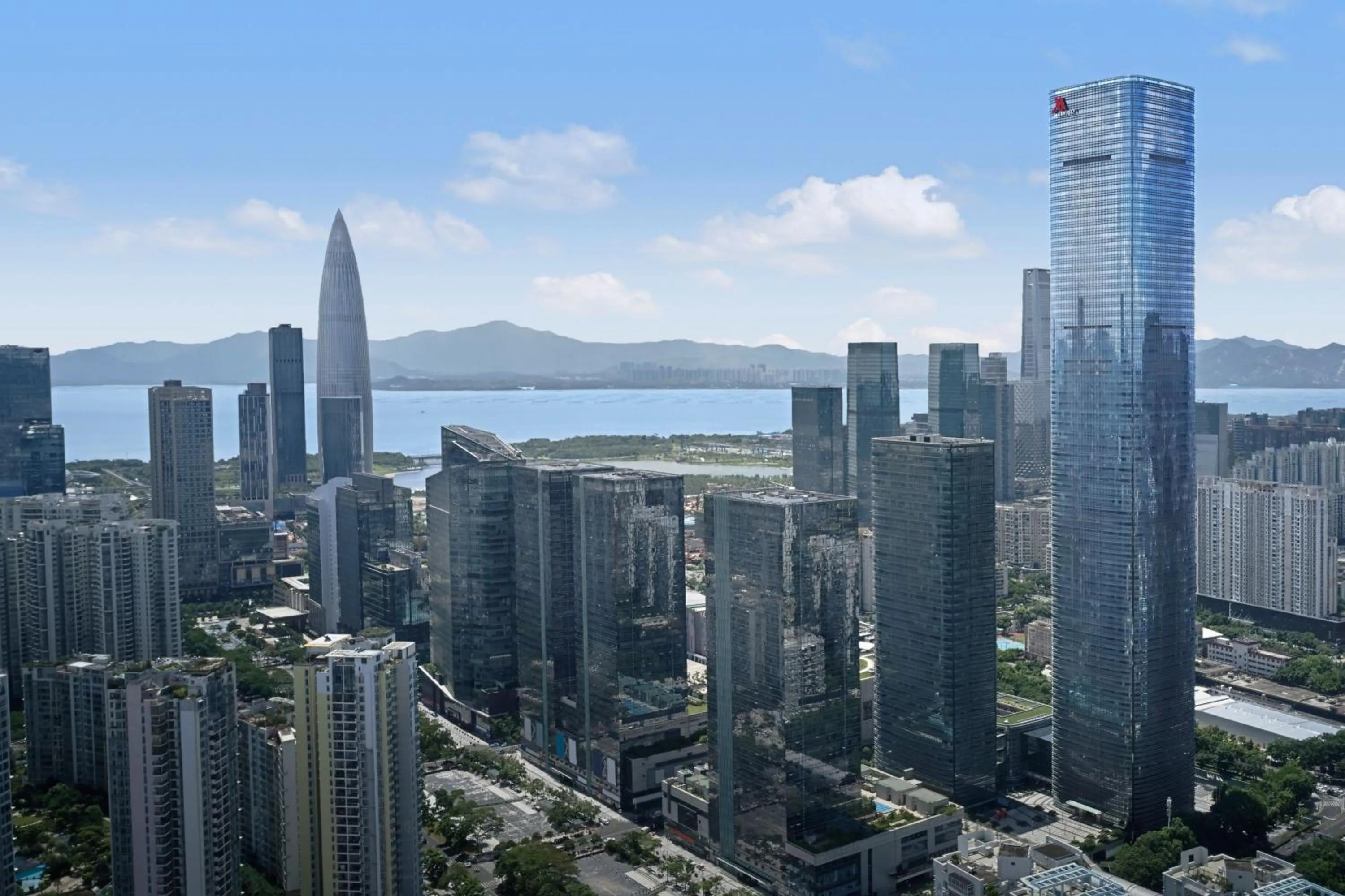 Property building in Shenzhen Marriott Hotel Nanshan
