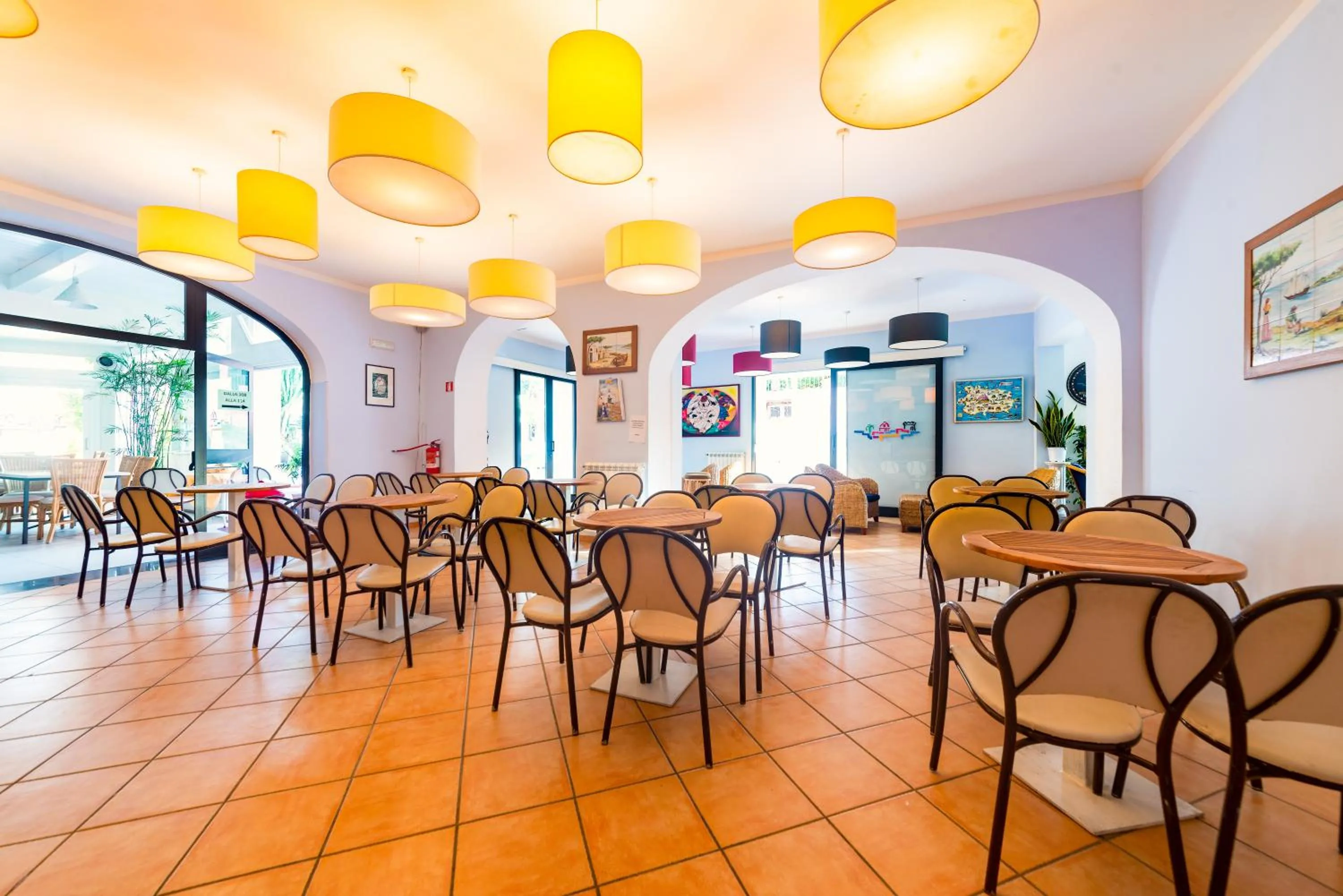 Restaurant/places to eat in Hotel Terme Zi Carmela