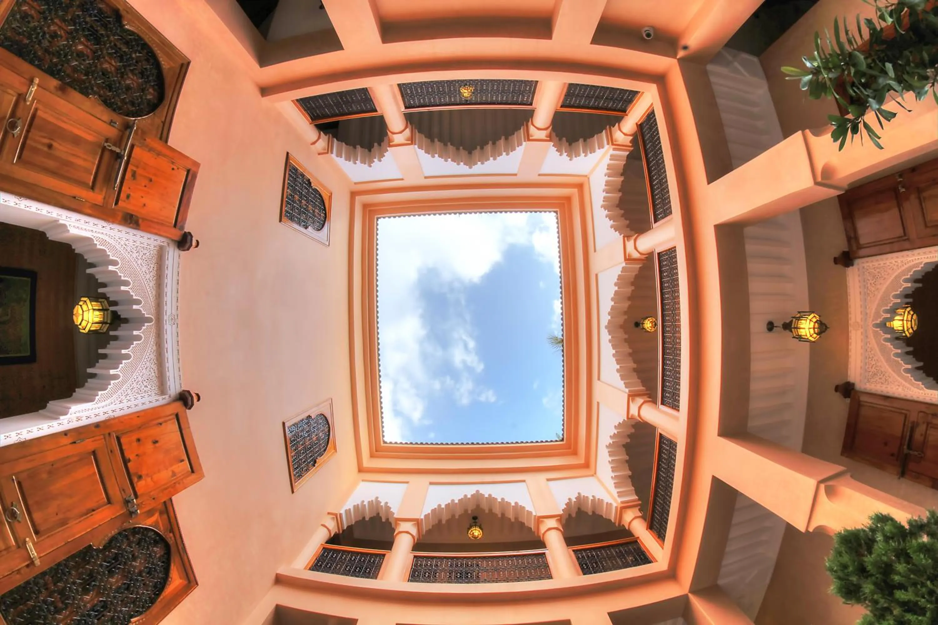 Patio in Dar Tasnime