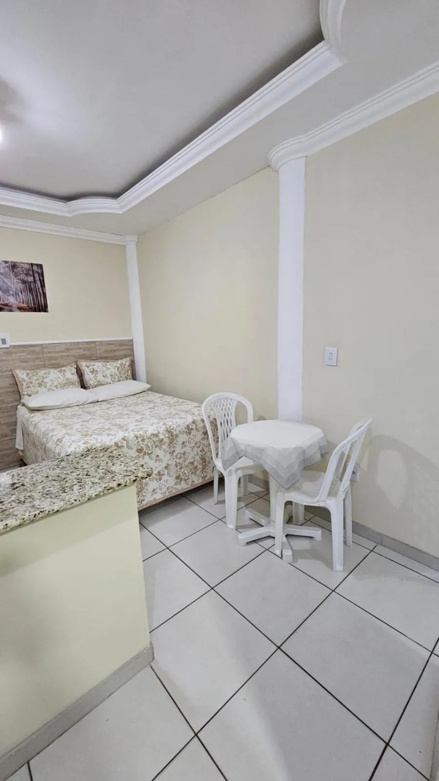 Bed in Pousada Marques Floripa