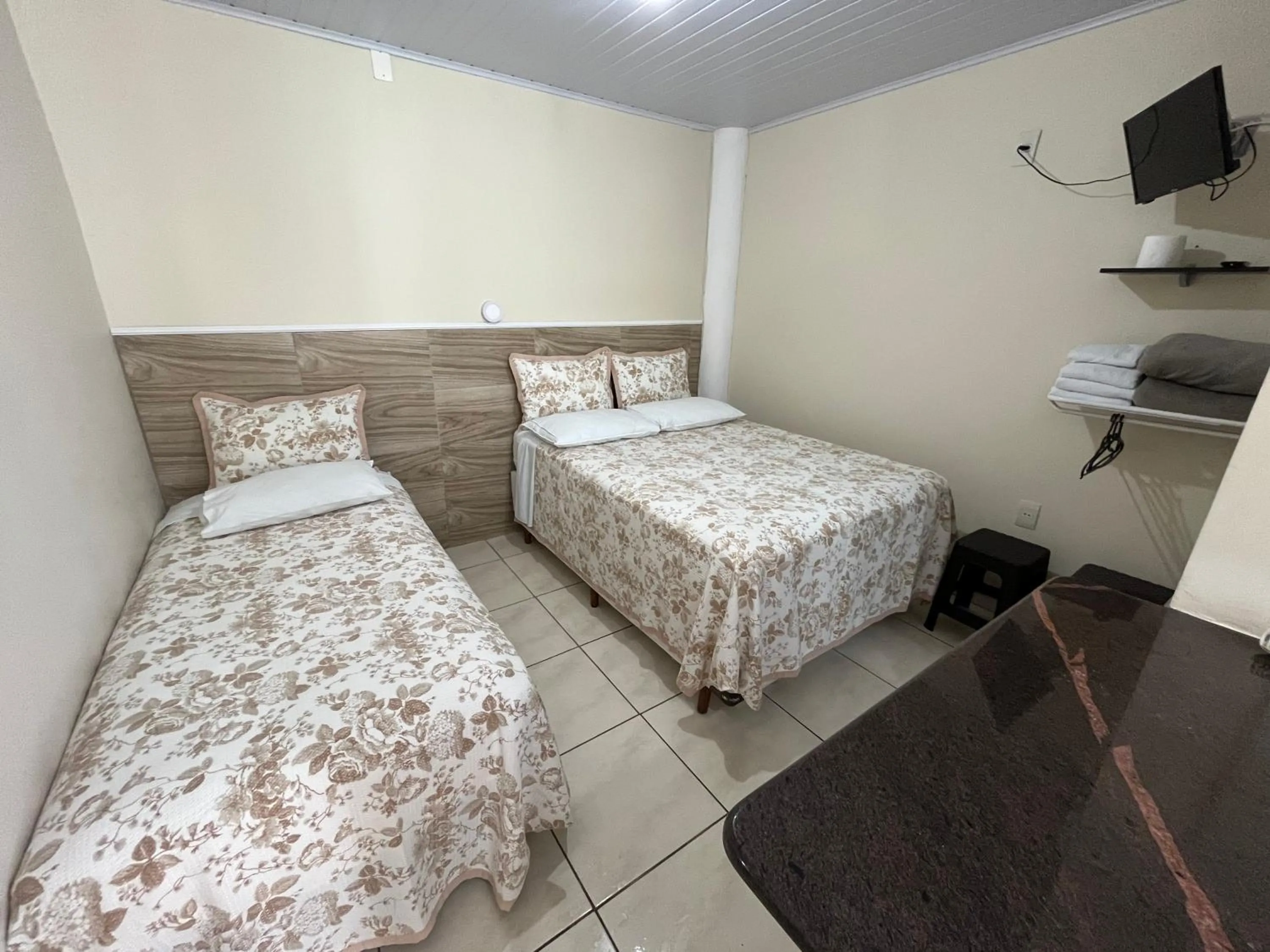 Bed in Pousada Marques Floripa