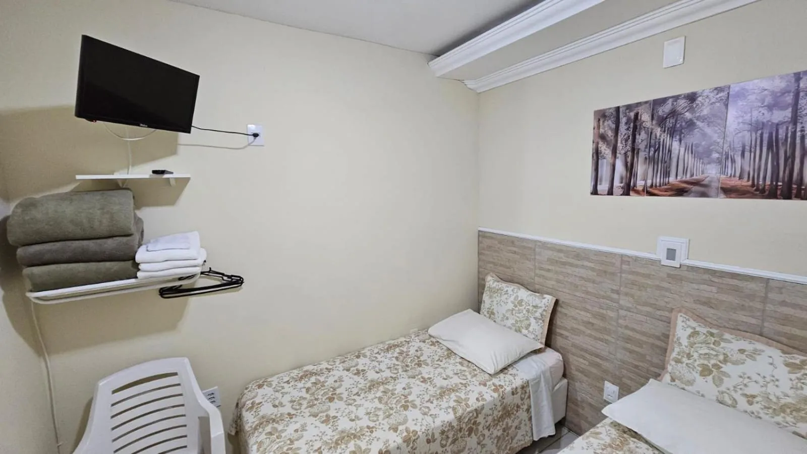 Bed in Pousada Marques Floripa