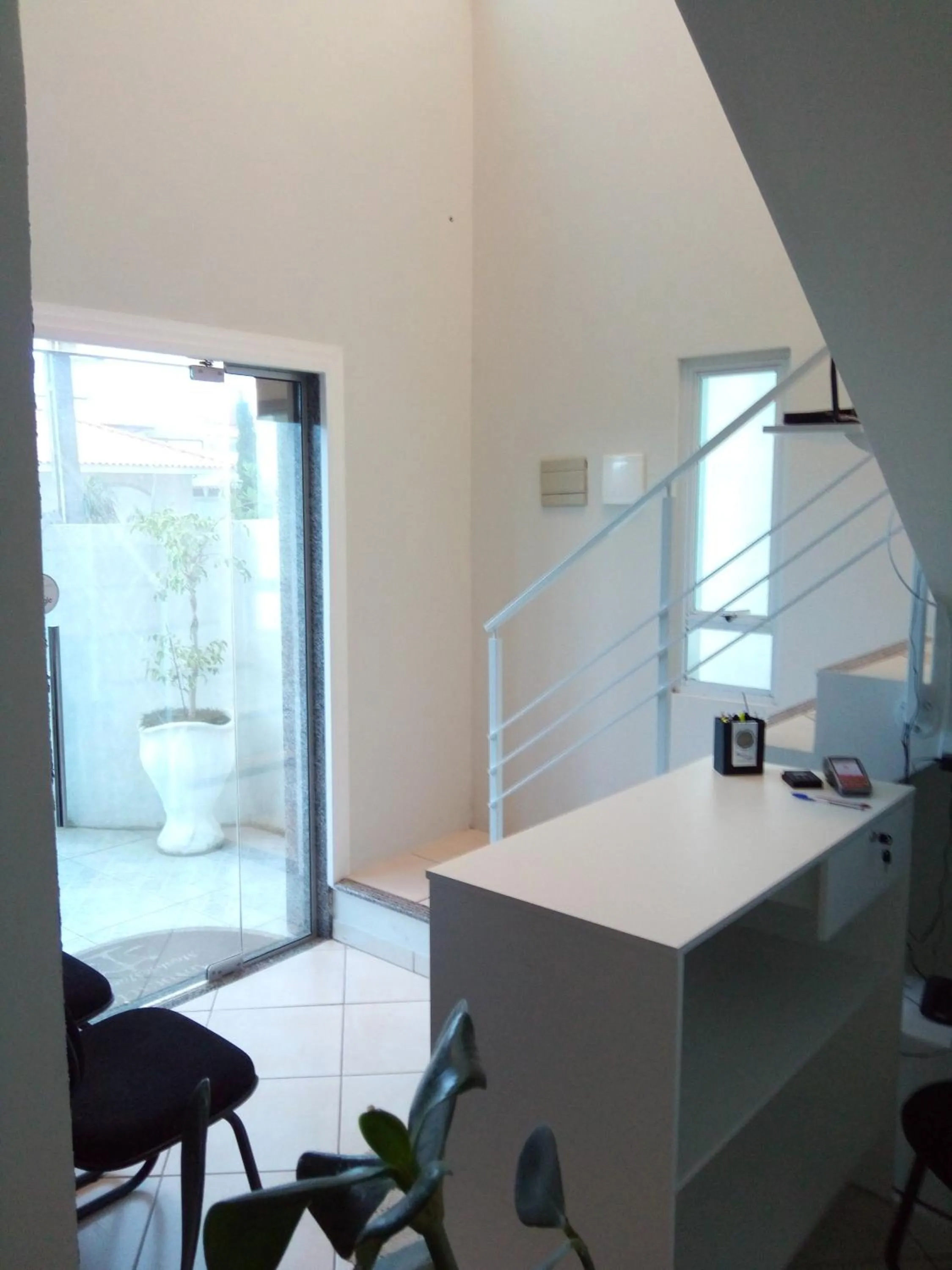 Living room in Pousada Marques Floripa