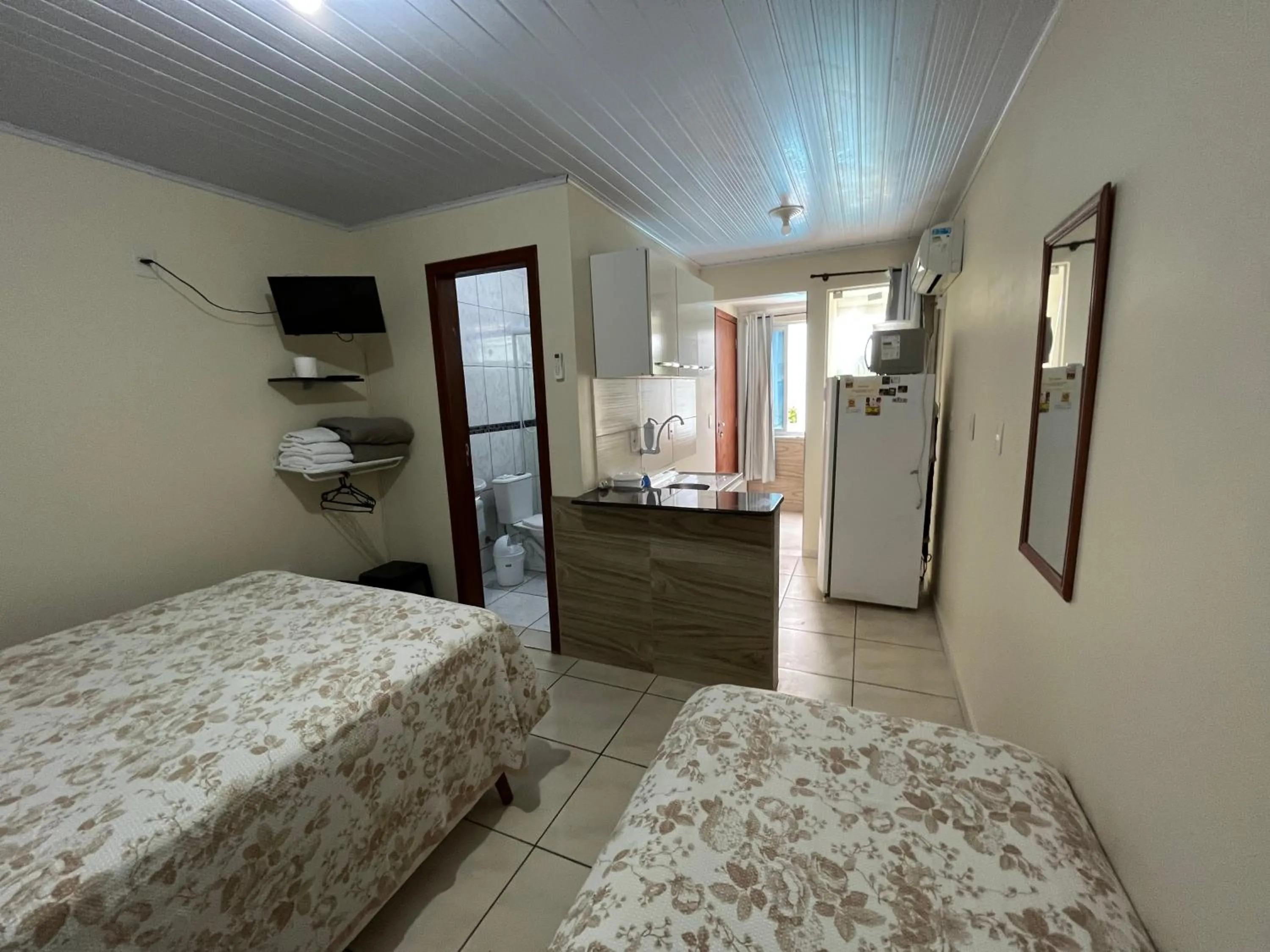 Bed in Pousada Marques Floripa