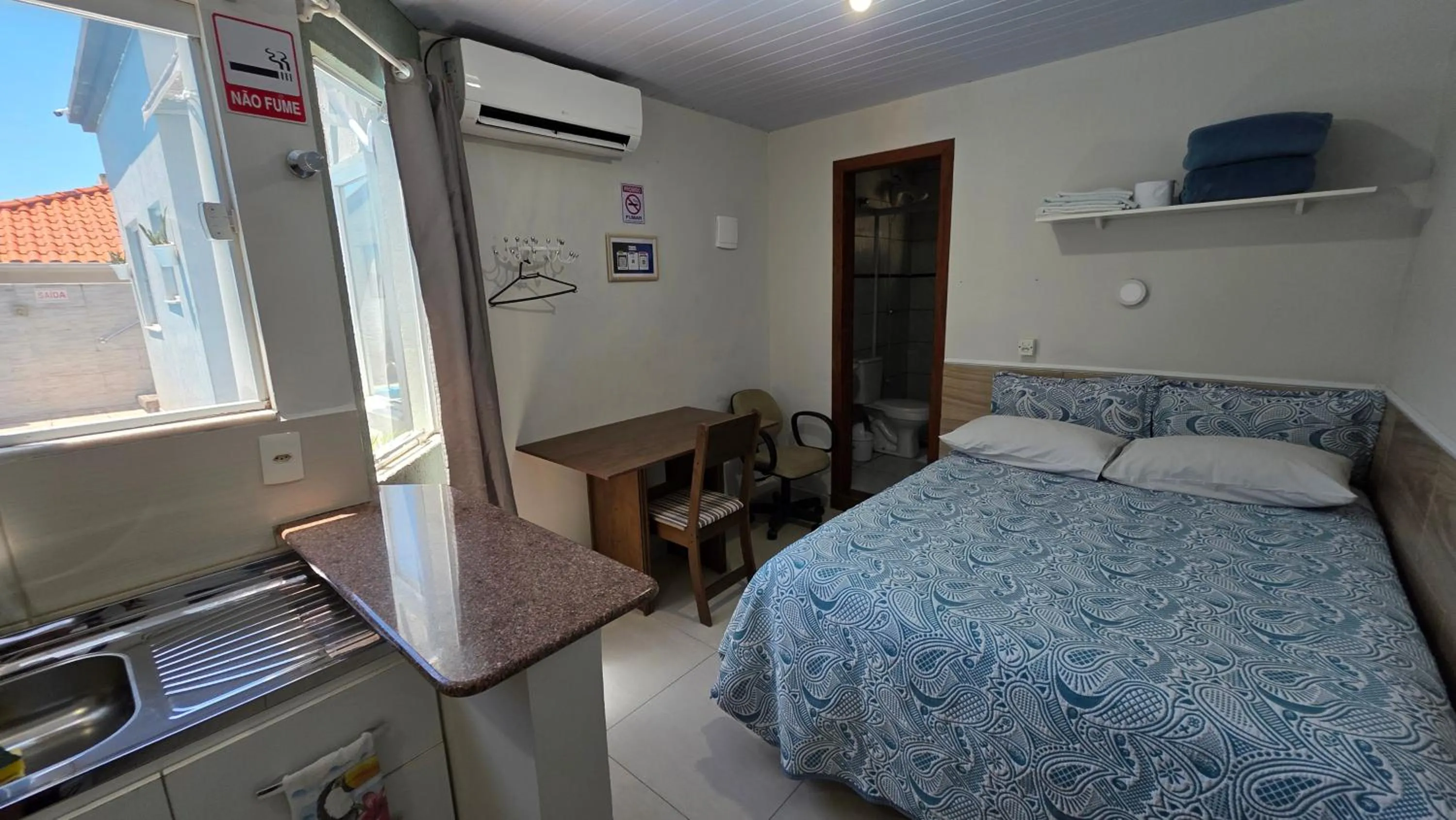 Bed in Pousada Marques Floripa