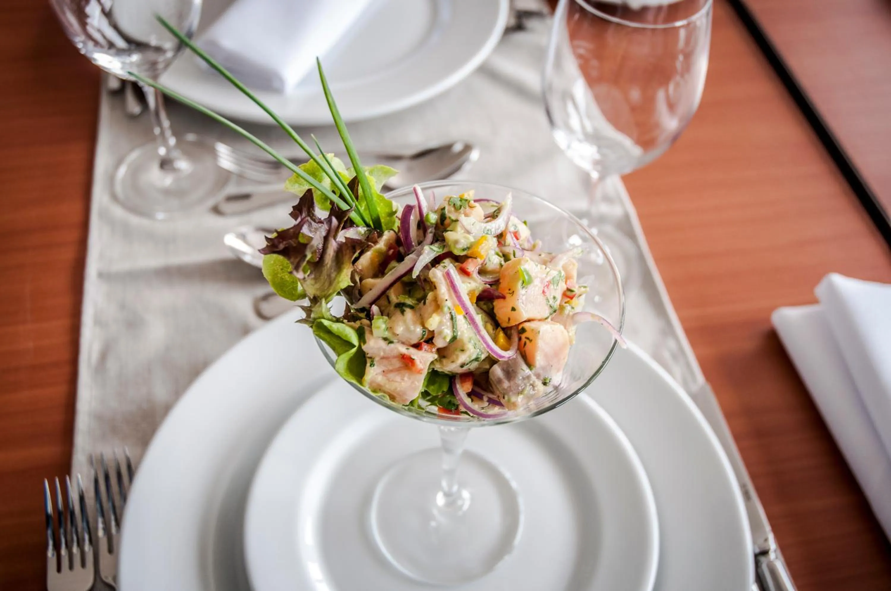 Food close-up in Hotel Diego de Almagro La Serena