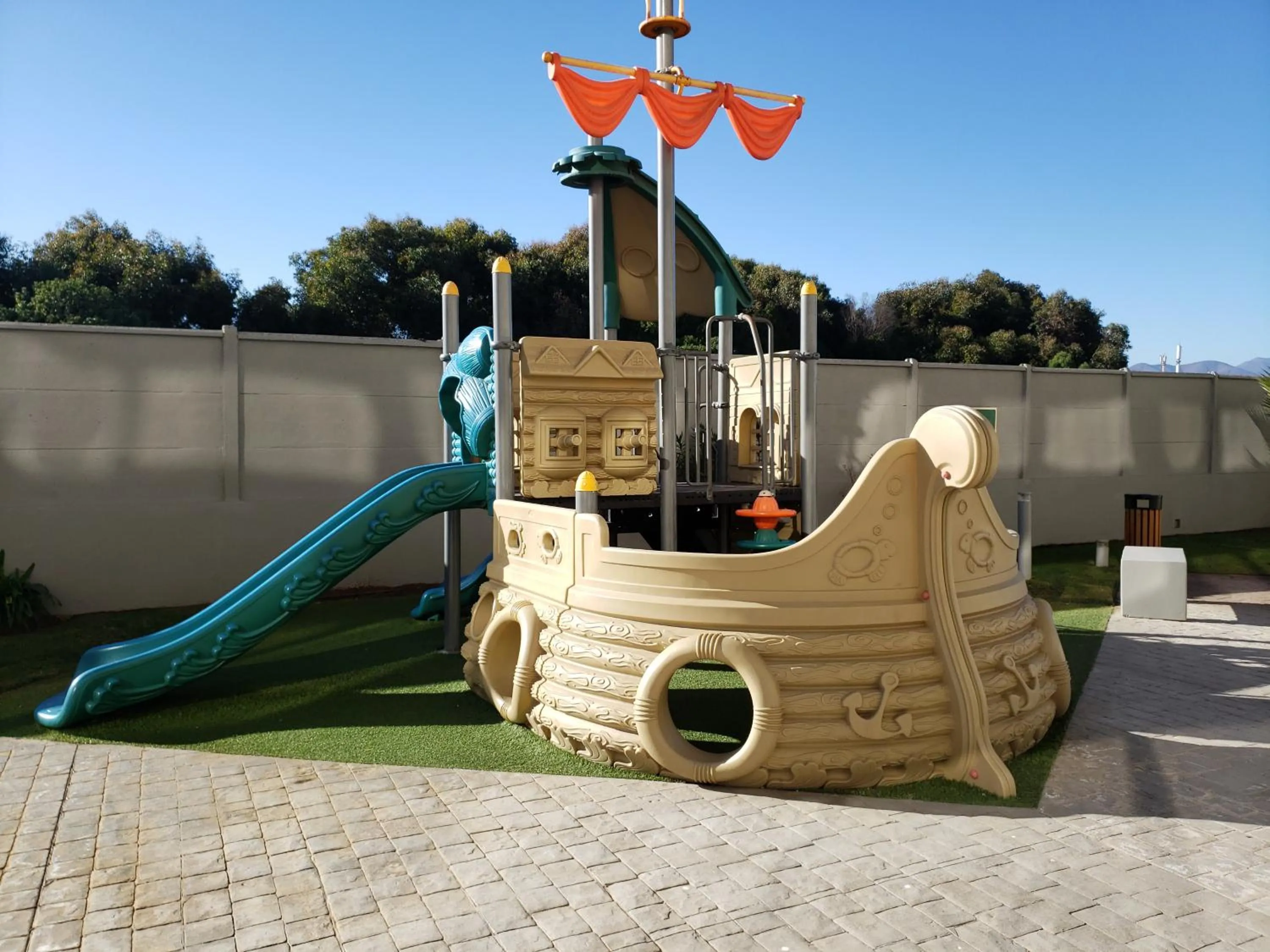 Children play ground in Hotel Diego de Almagro La Serena