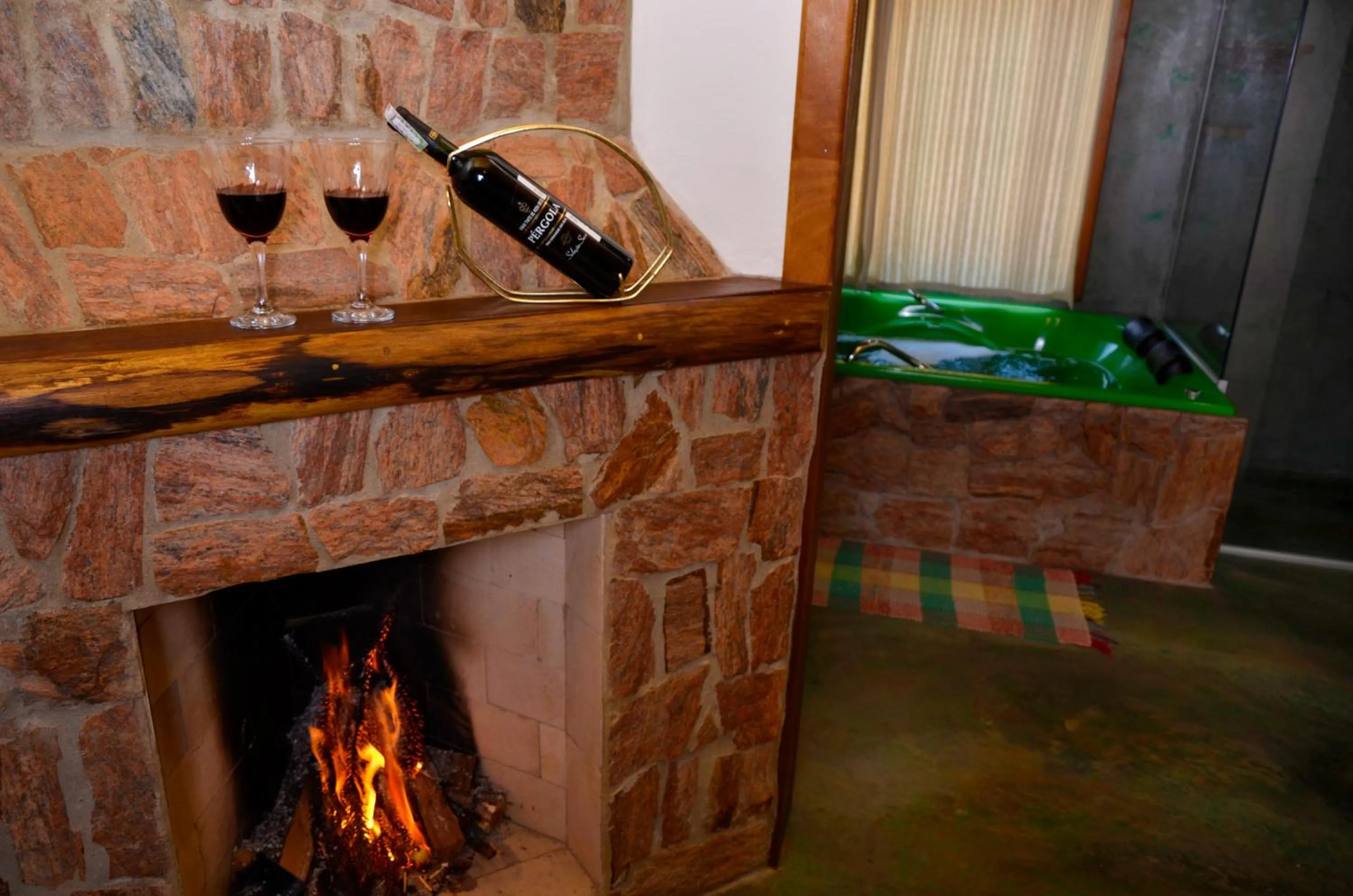 Decorative detail in Pousada Silvestre