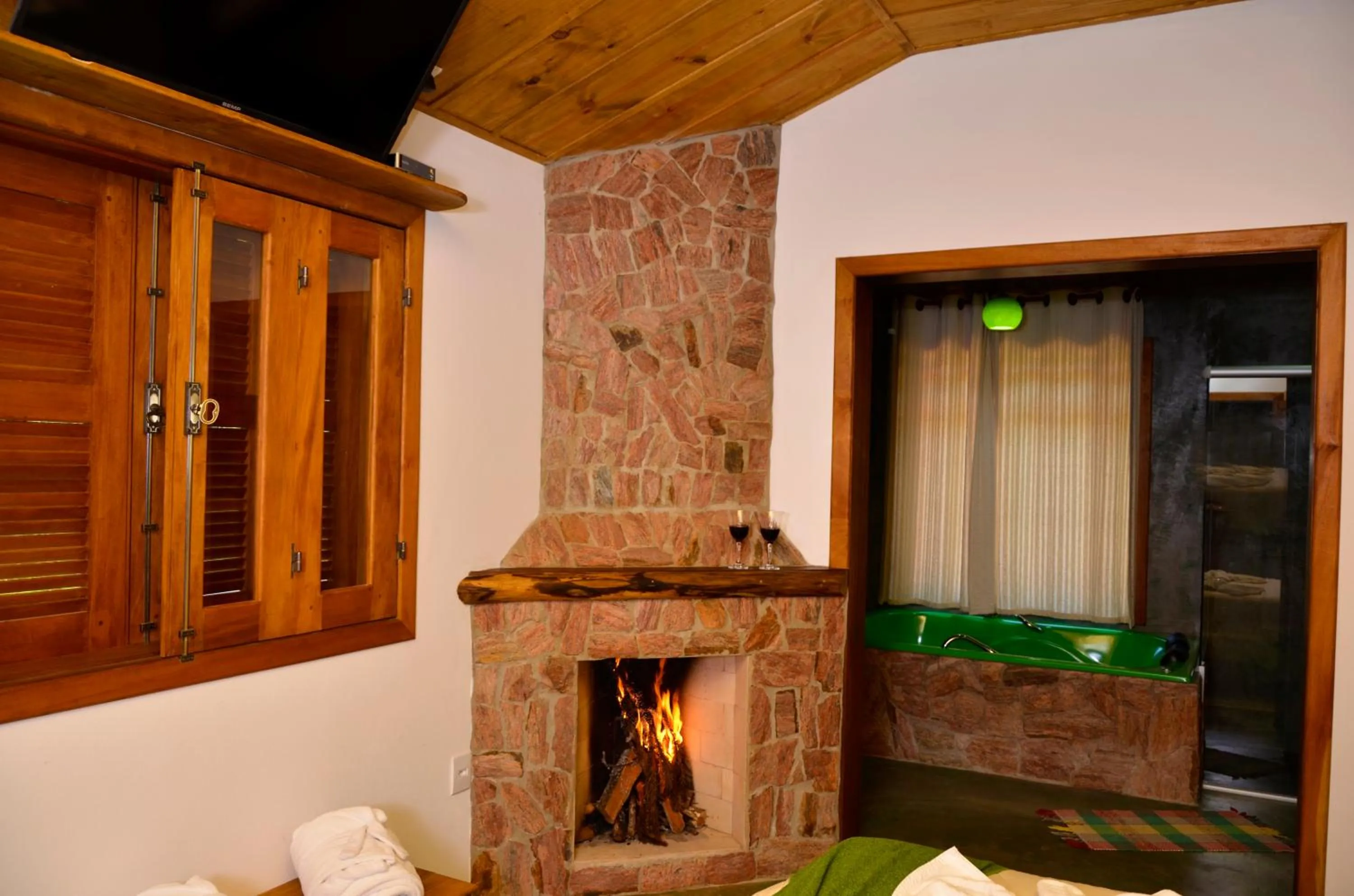 Decorative detail in Pousada Silvestre