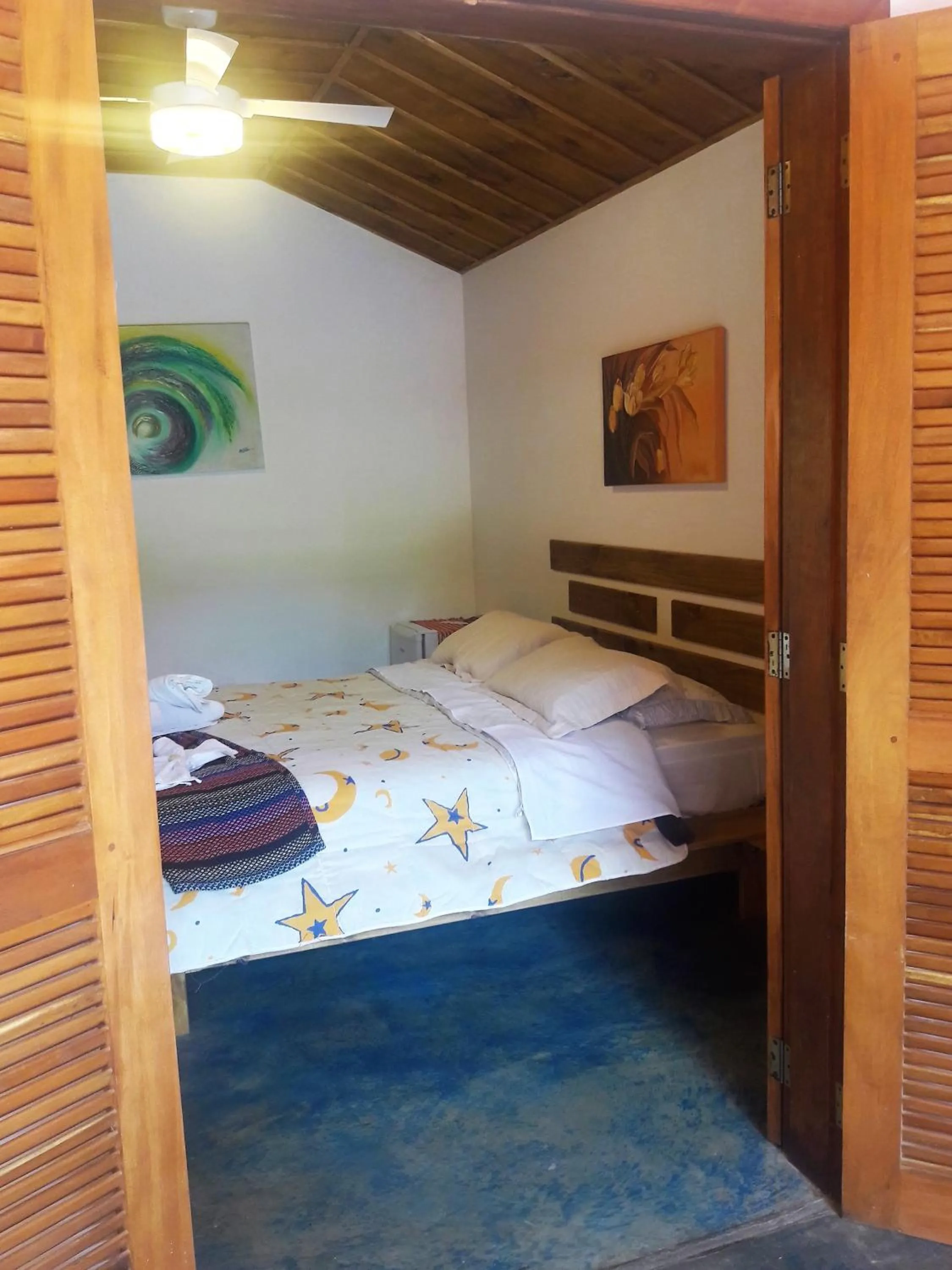 Bed in Pousada Silvestre