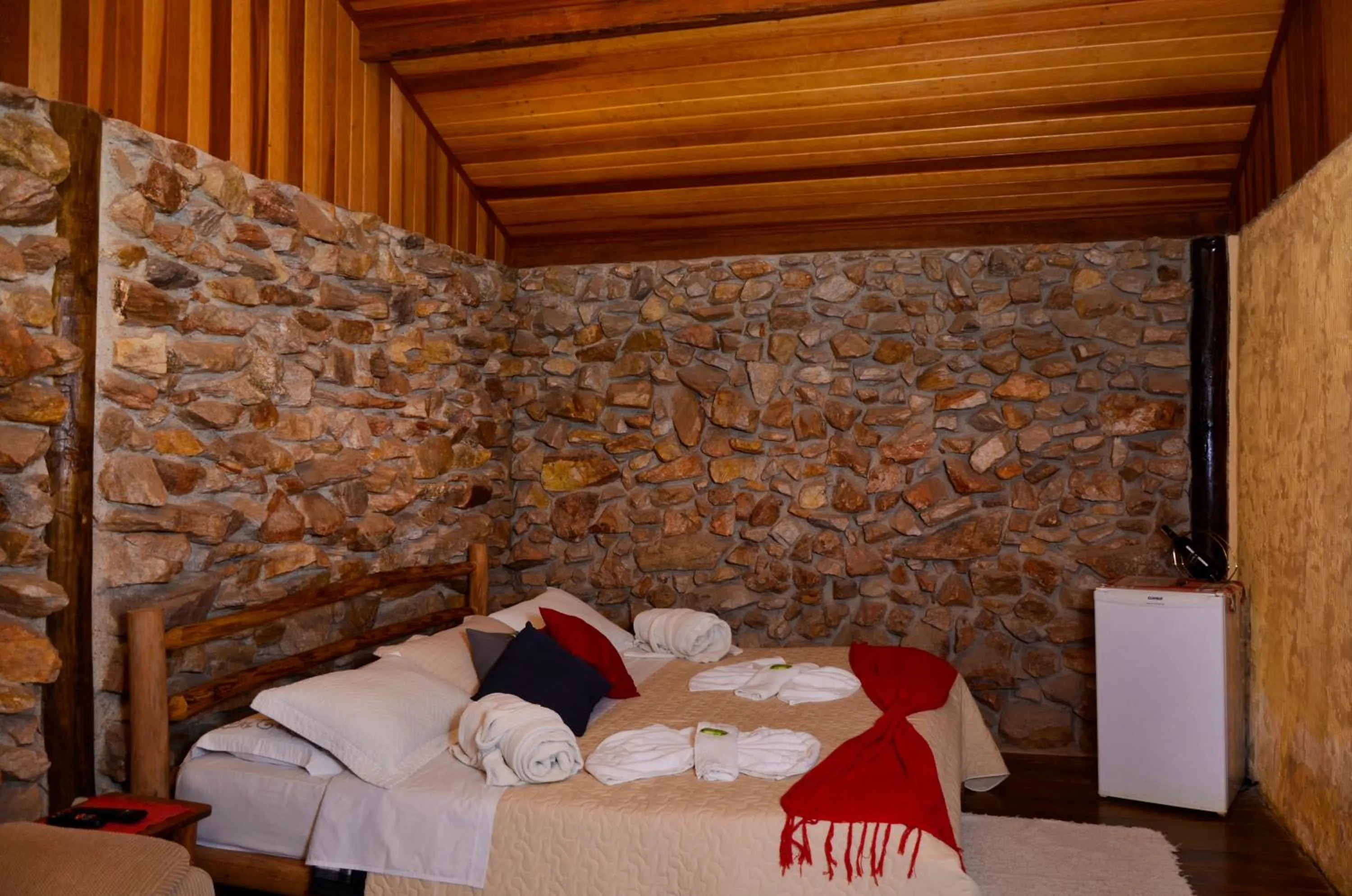Photo of the whole room, Bed in Pousada Silvestre