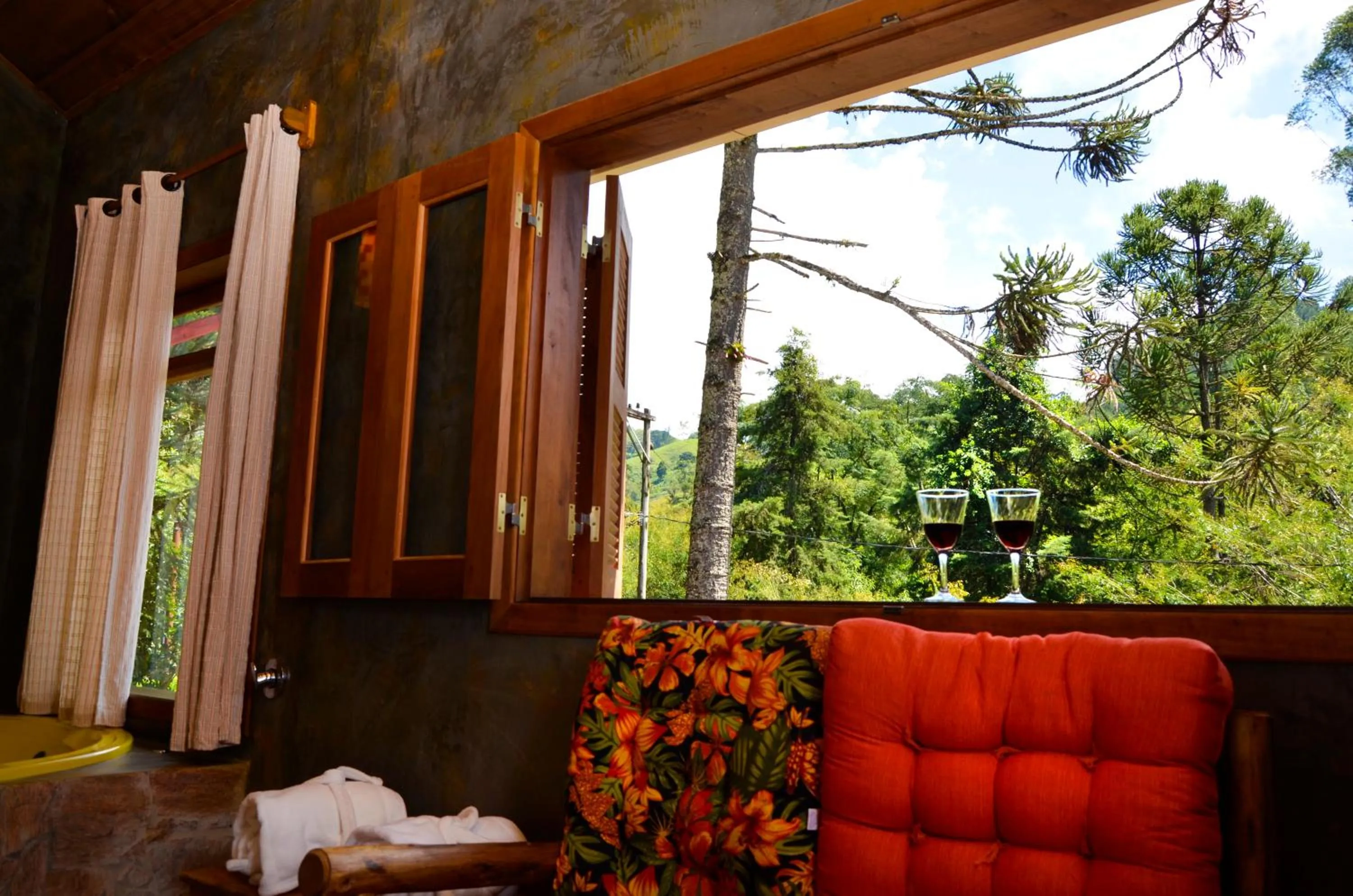 Decorative detail in Pousada Silvestre