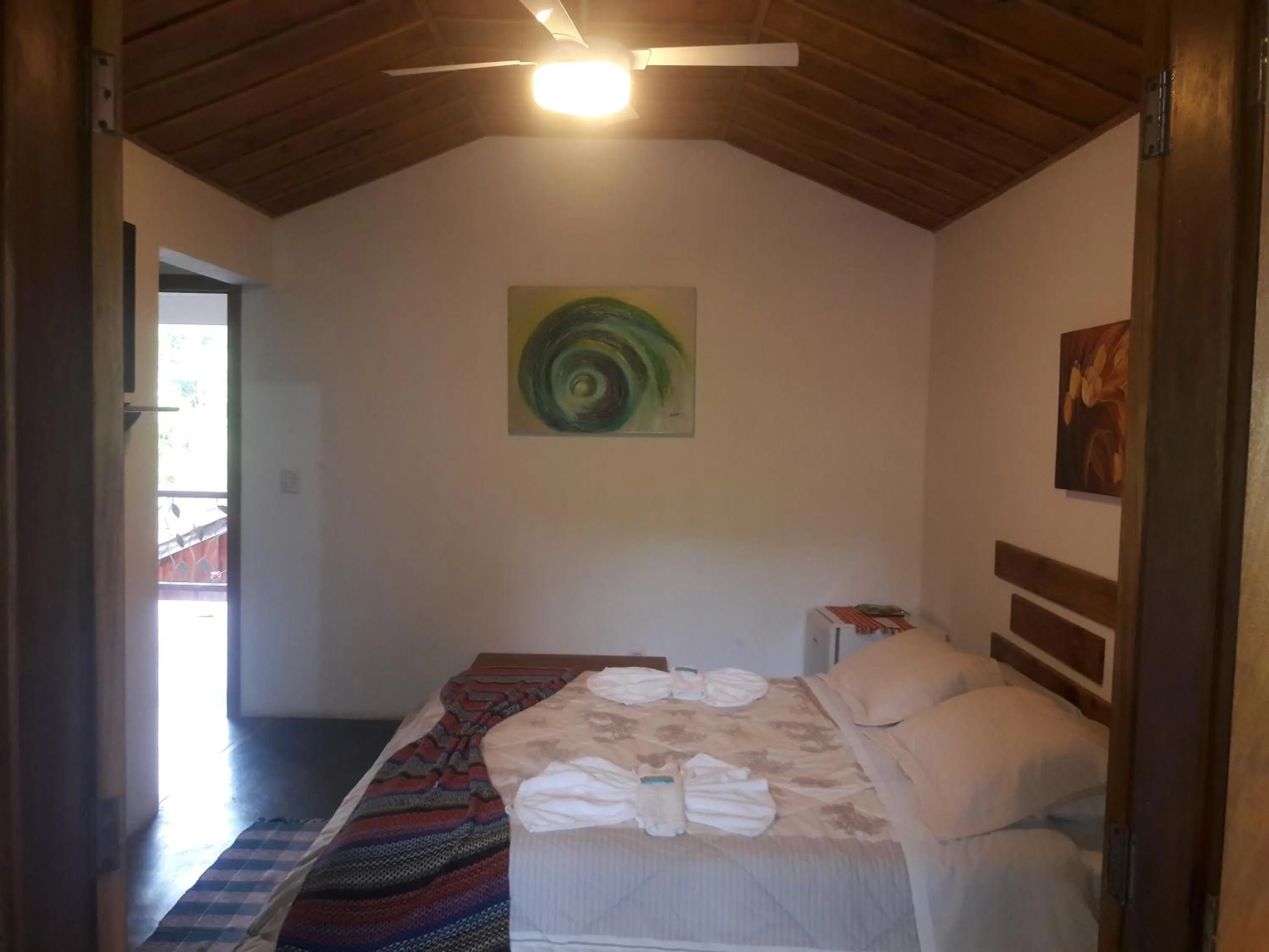 Photo of the whole room, Bed in Pousada Silvestre