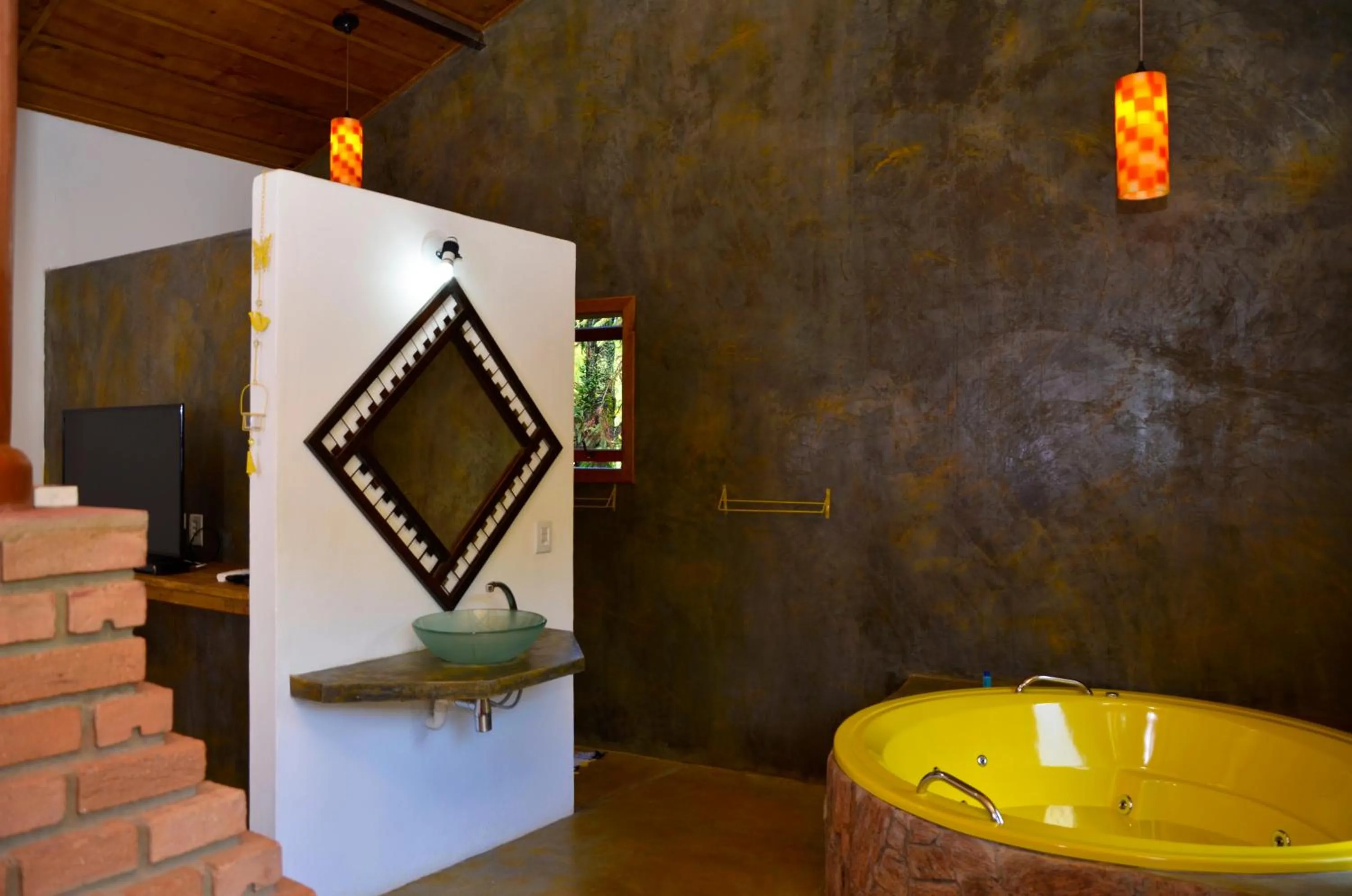 Decorative detail in Pousada Silvestre