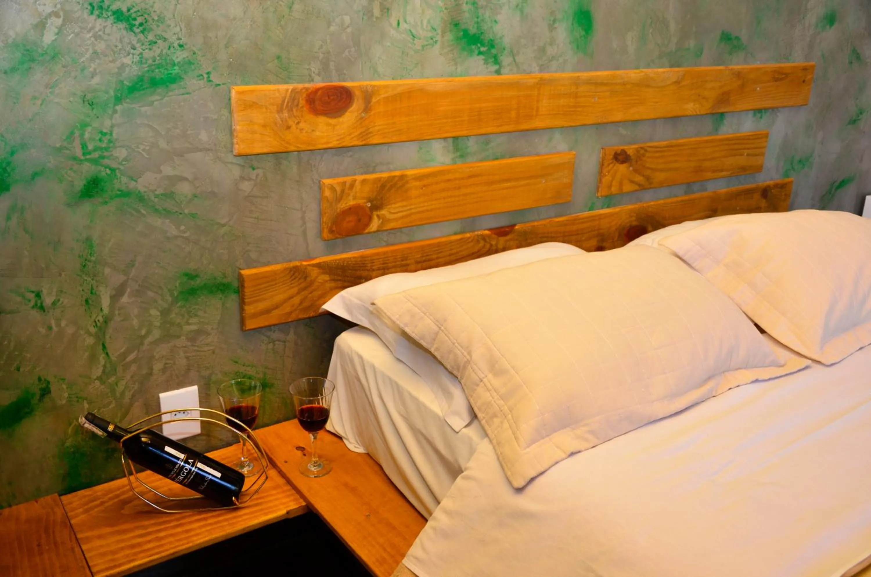 Bed in Pousada Silvestre