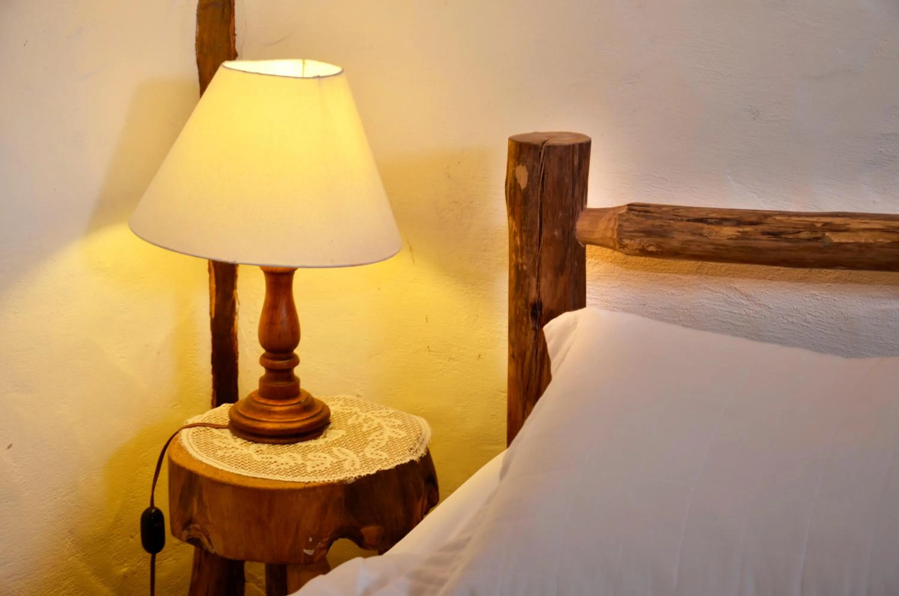 Decorative detail, Bed in Pousada Silvestre