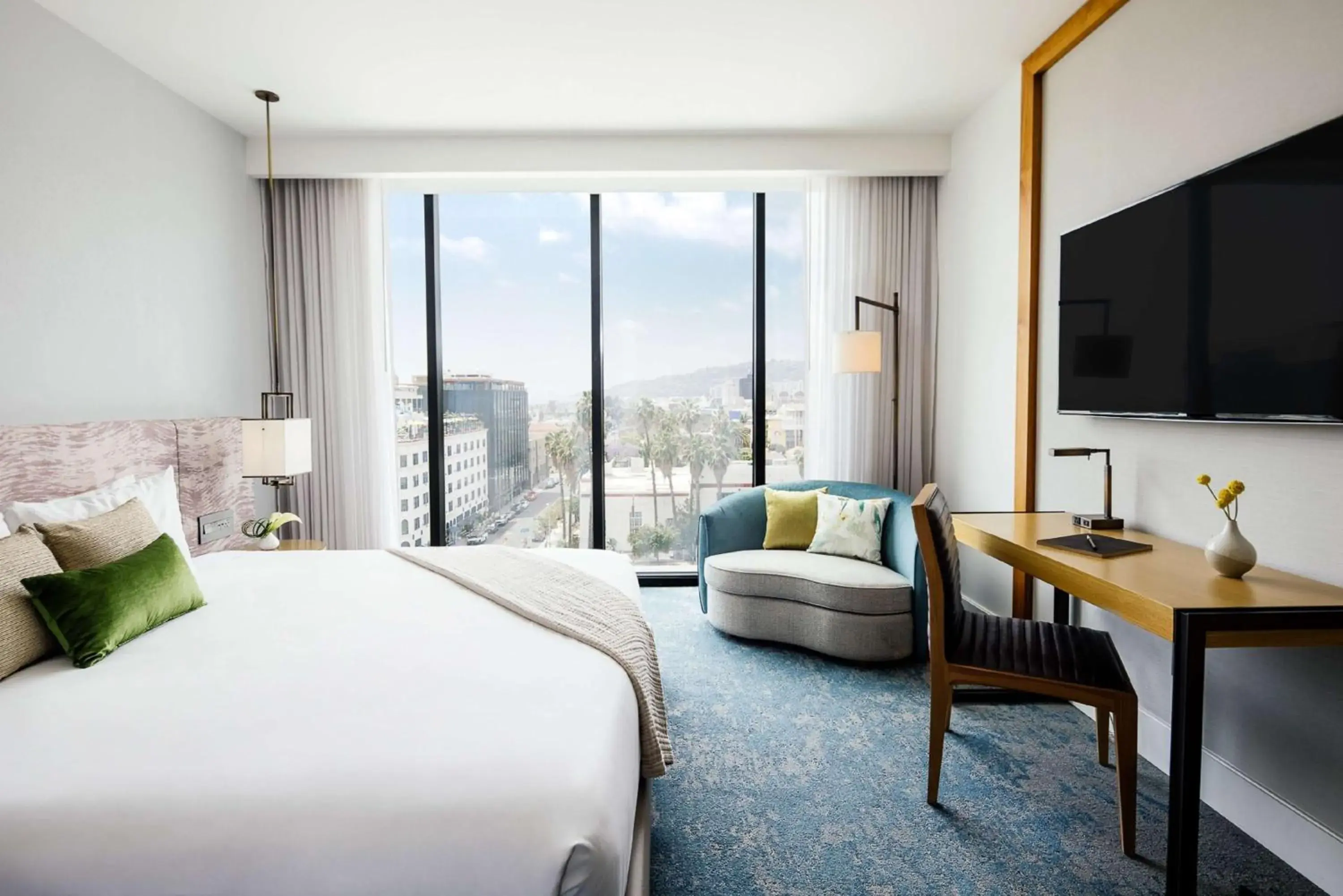 Bedroom, Bed in Dream Hollywood, by Hyatt Bedroom, Bed in Dream Hollywood, by Hyatt