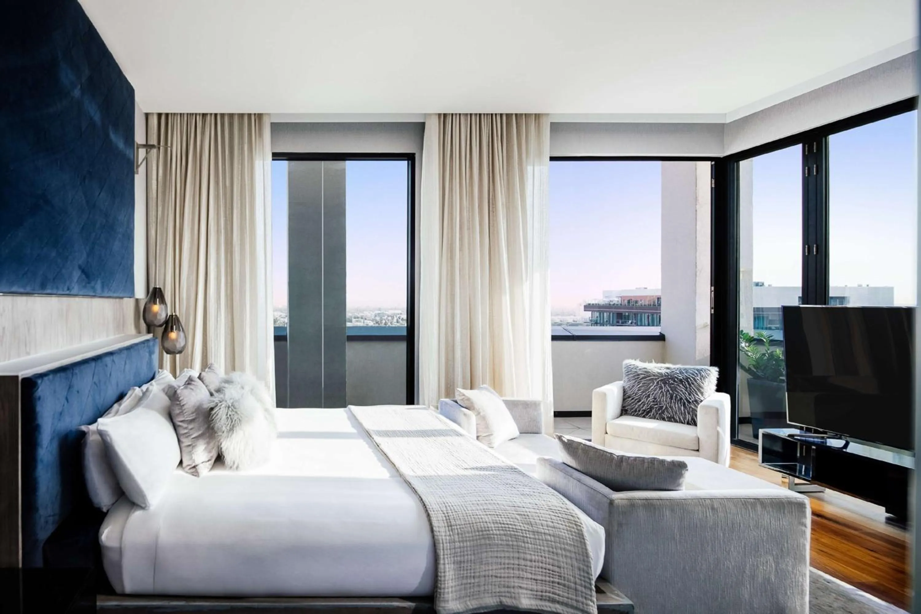 Photo of the whole room, Bed in Dream Hollywood, by Hyatt