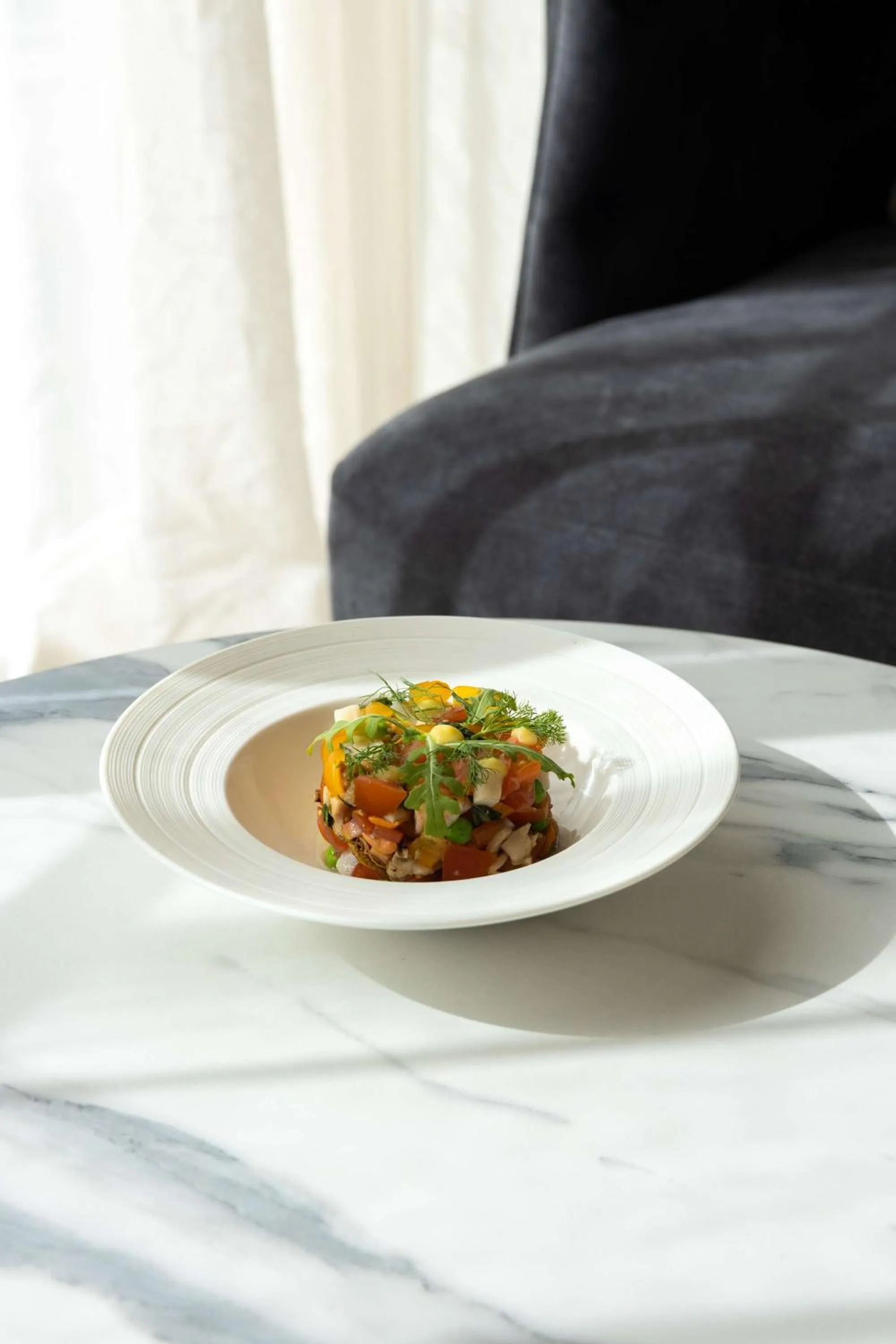 Restaurant/places to eat in Levatio Suites Muscat, a member of Radisson Individuals