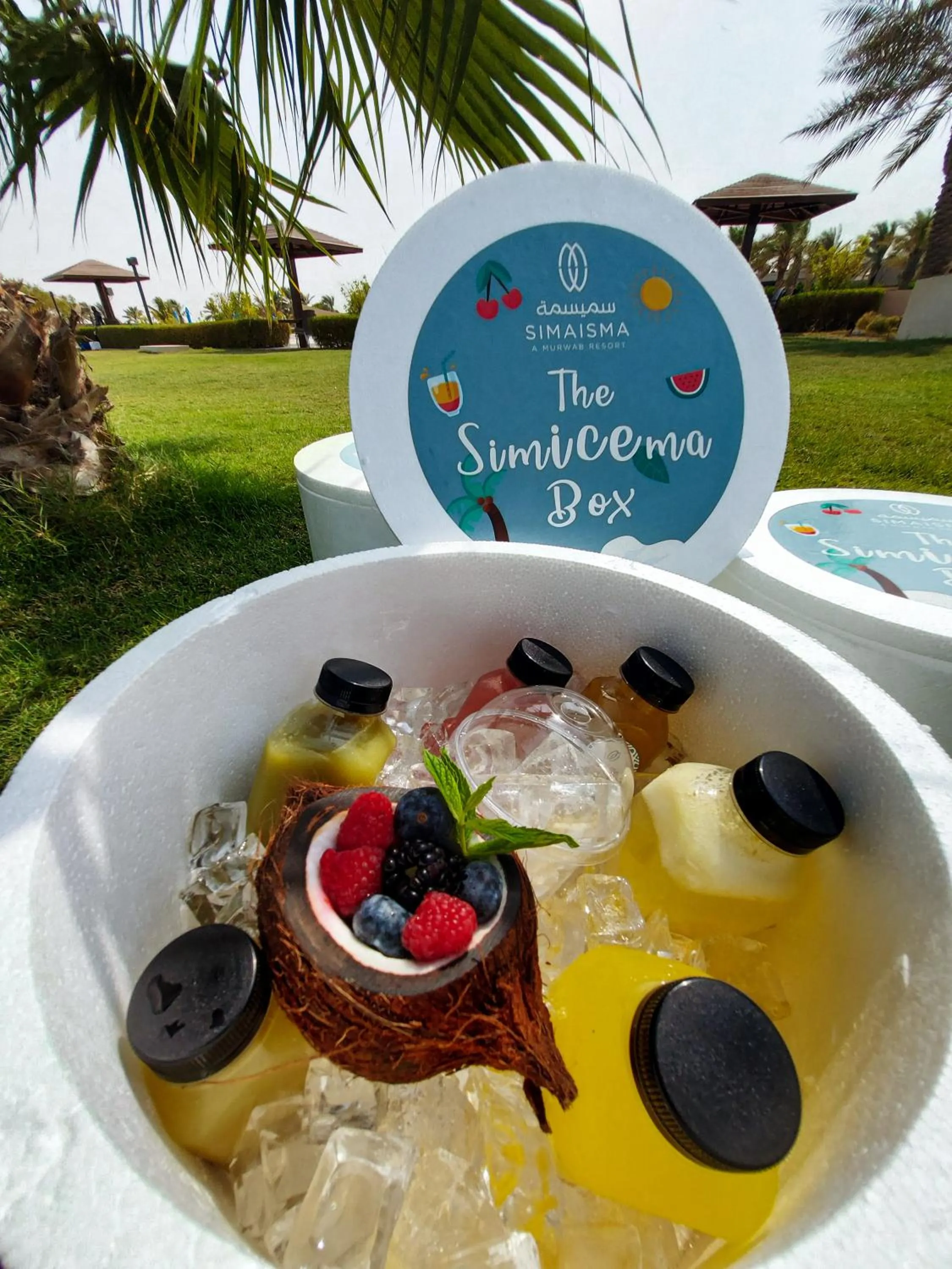 Drinks in Simaisma A Murwab Resort