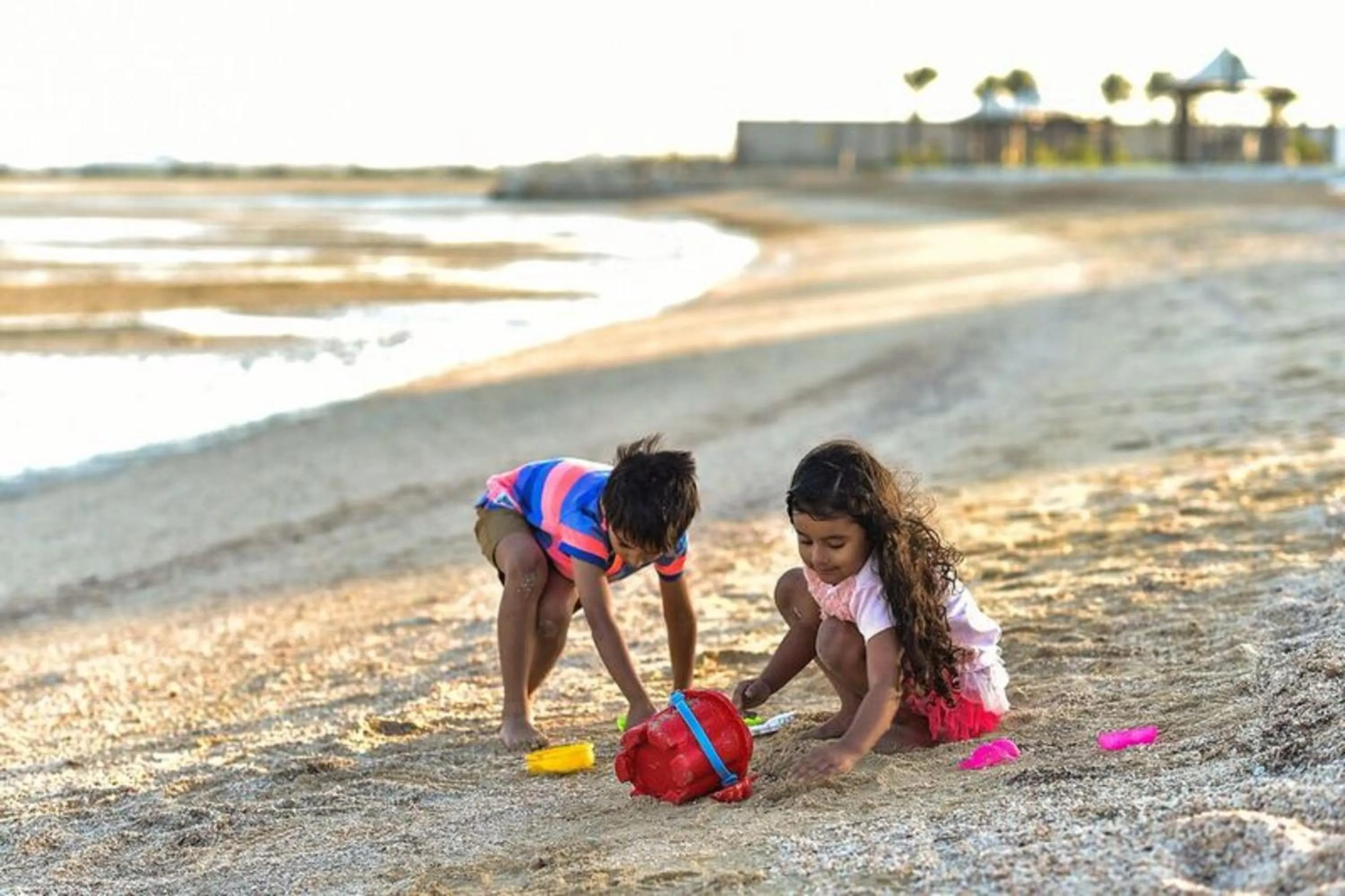 young children in Simaisma A Murwab Resort